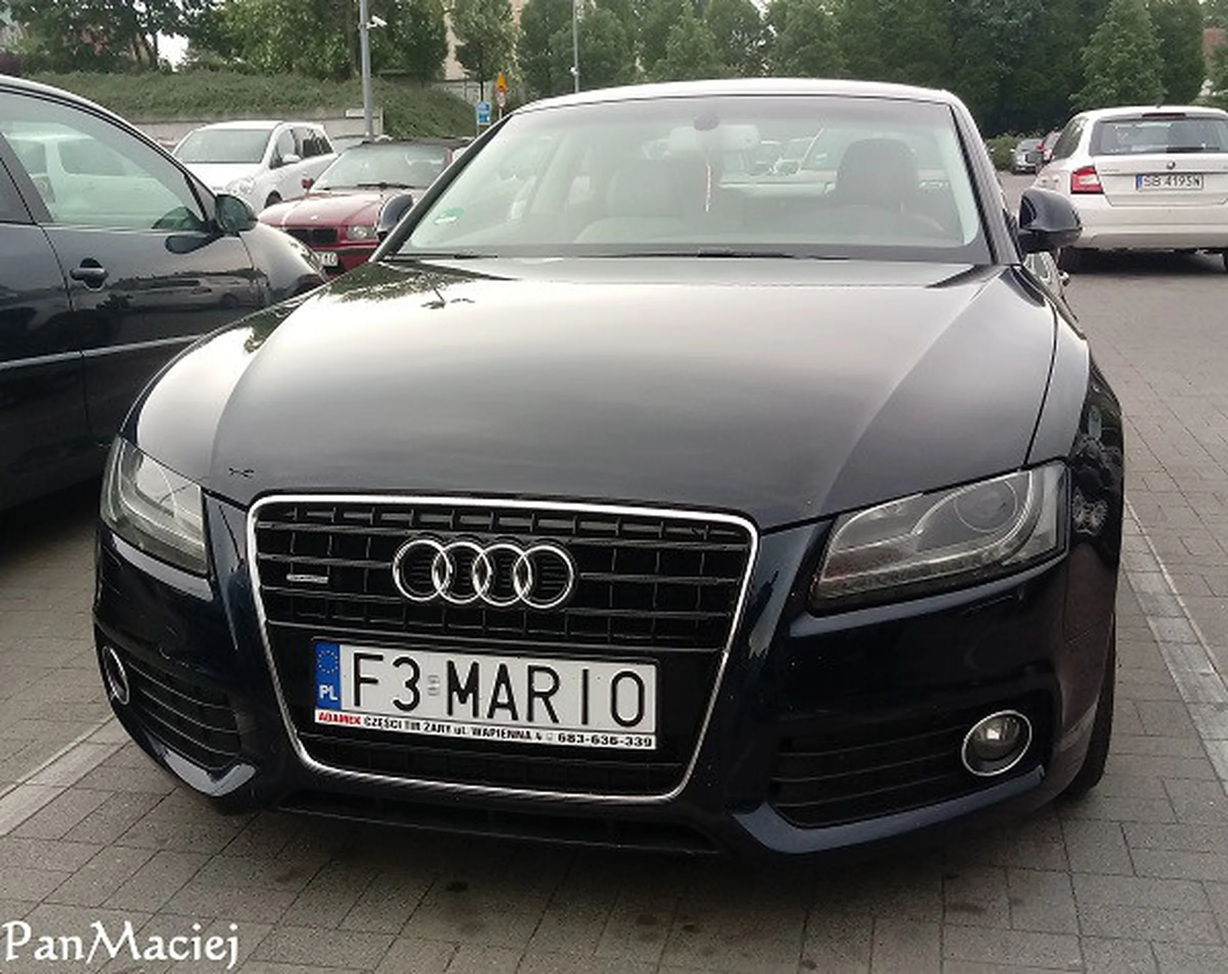 Fajny numer, blacha F3 MARIO