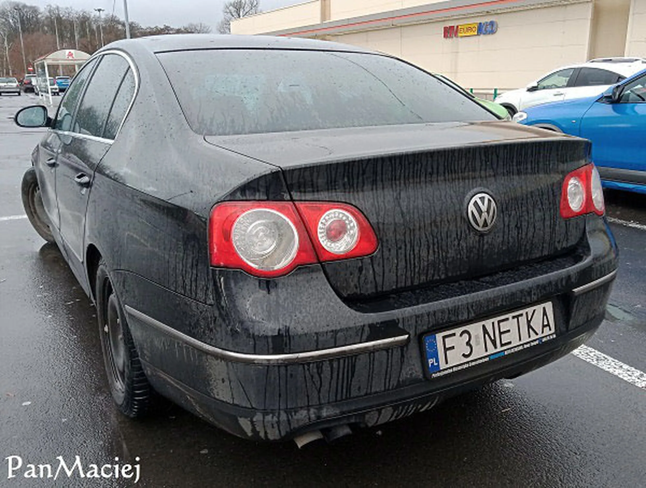 Fajny numer, blacha F3 NETKA