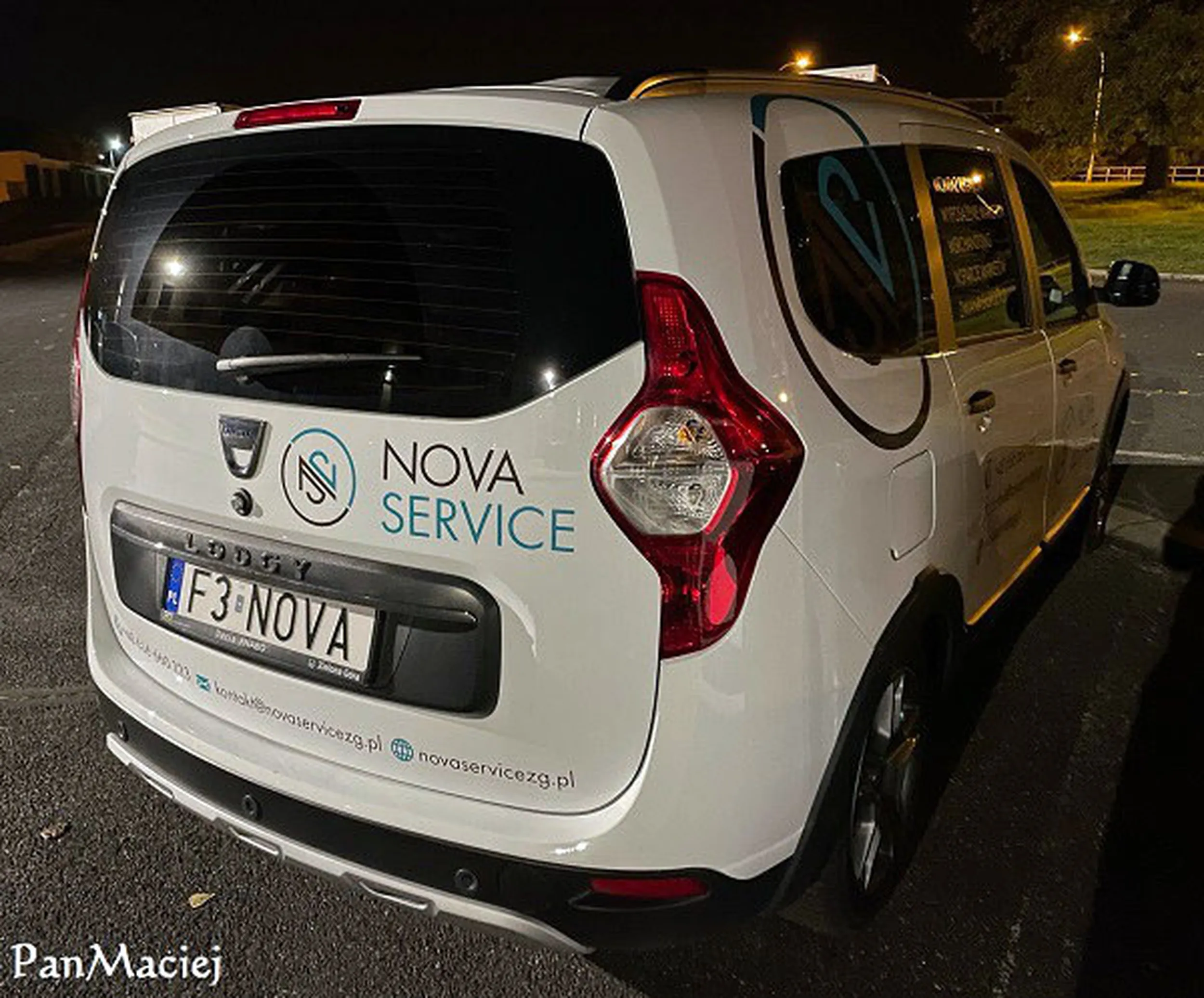 Fajny numer, blacha F3 NOVA