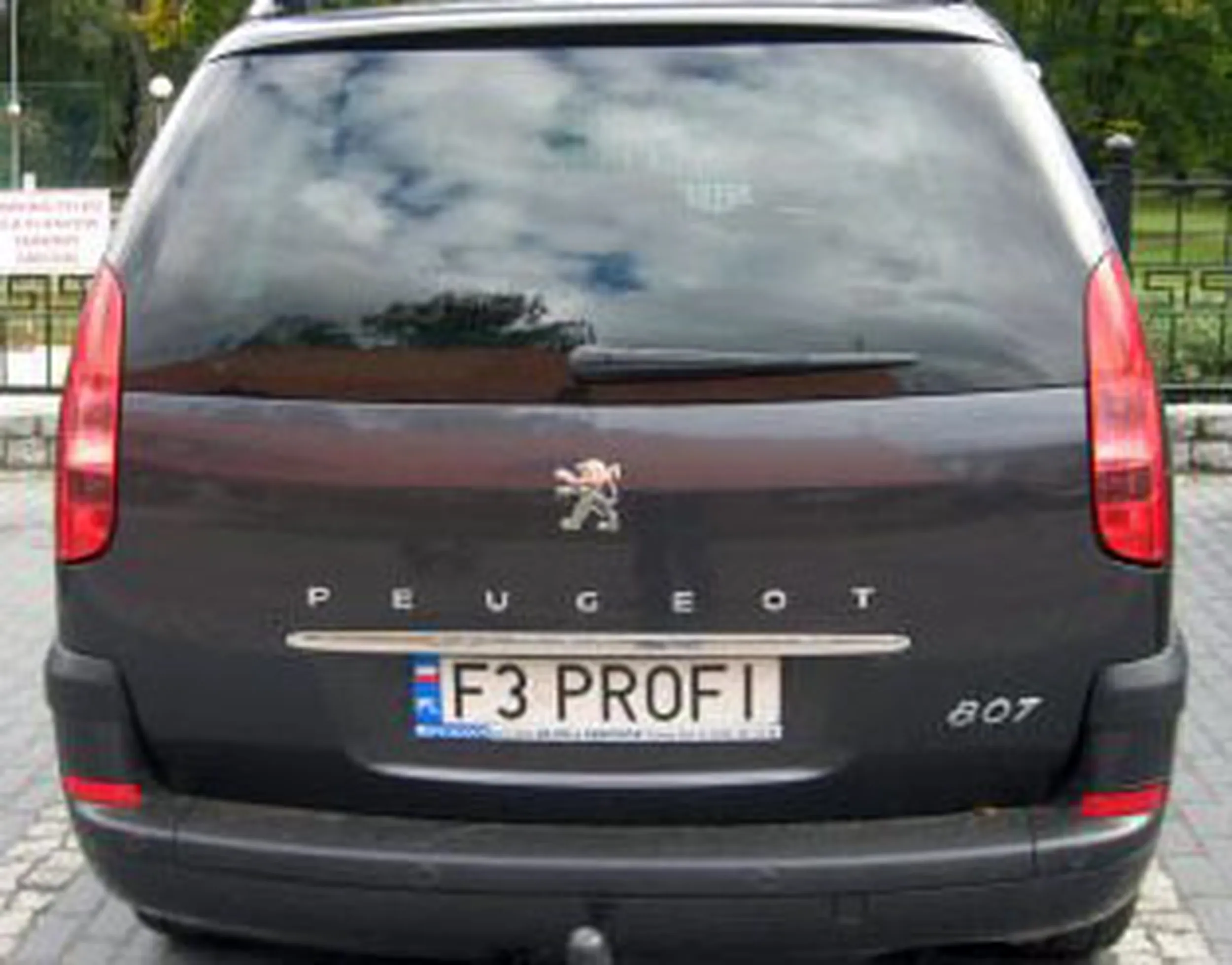 Fajny numer, blacha F3 PROFI