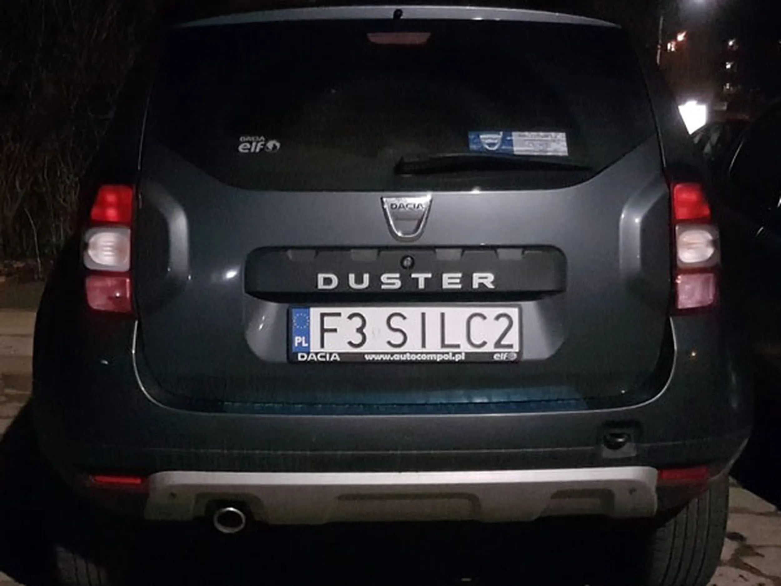 Fajny numer, blacha F3 SILC2