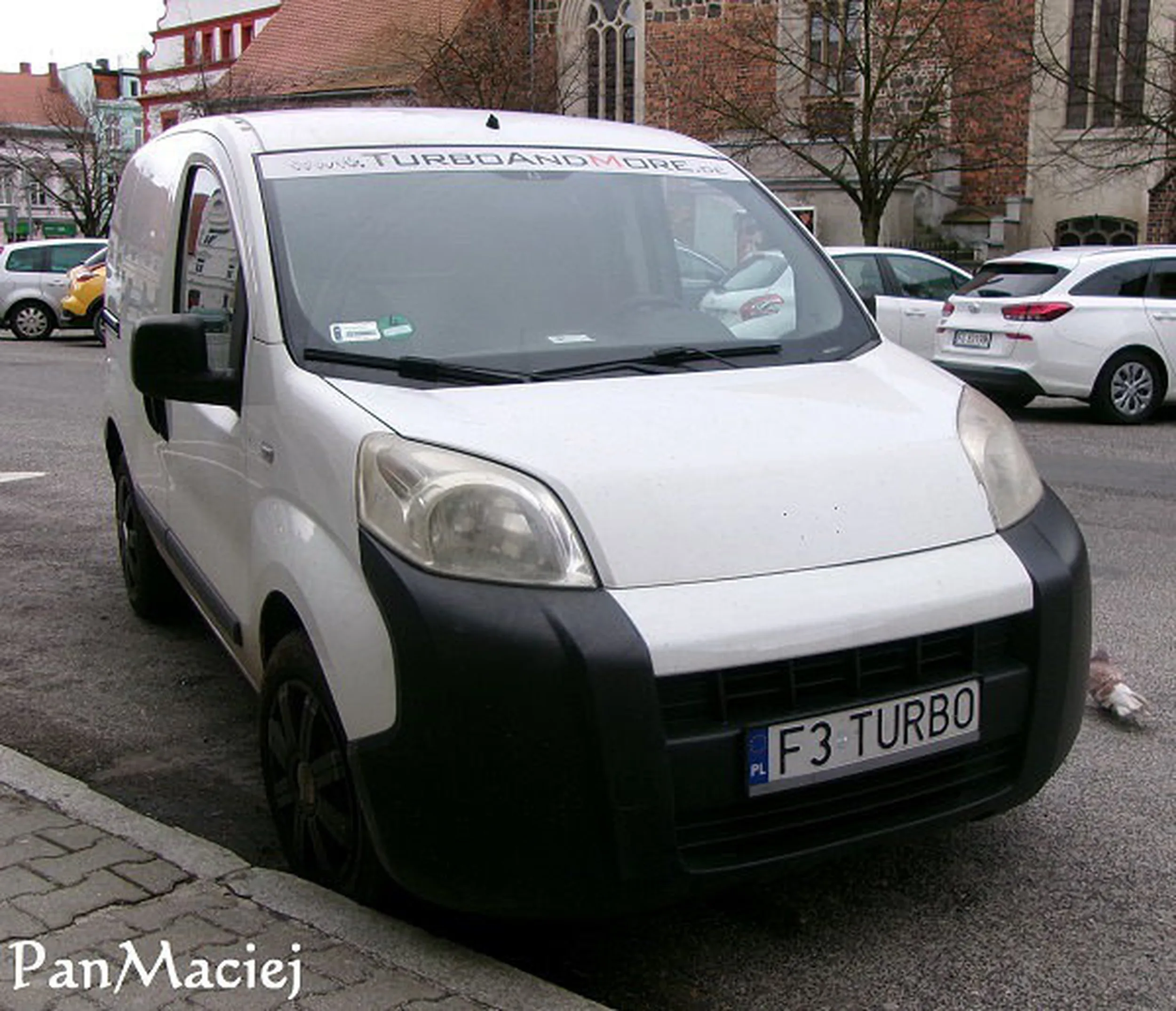 Fajny numer, blacha F3 TURBO