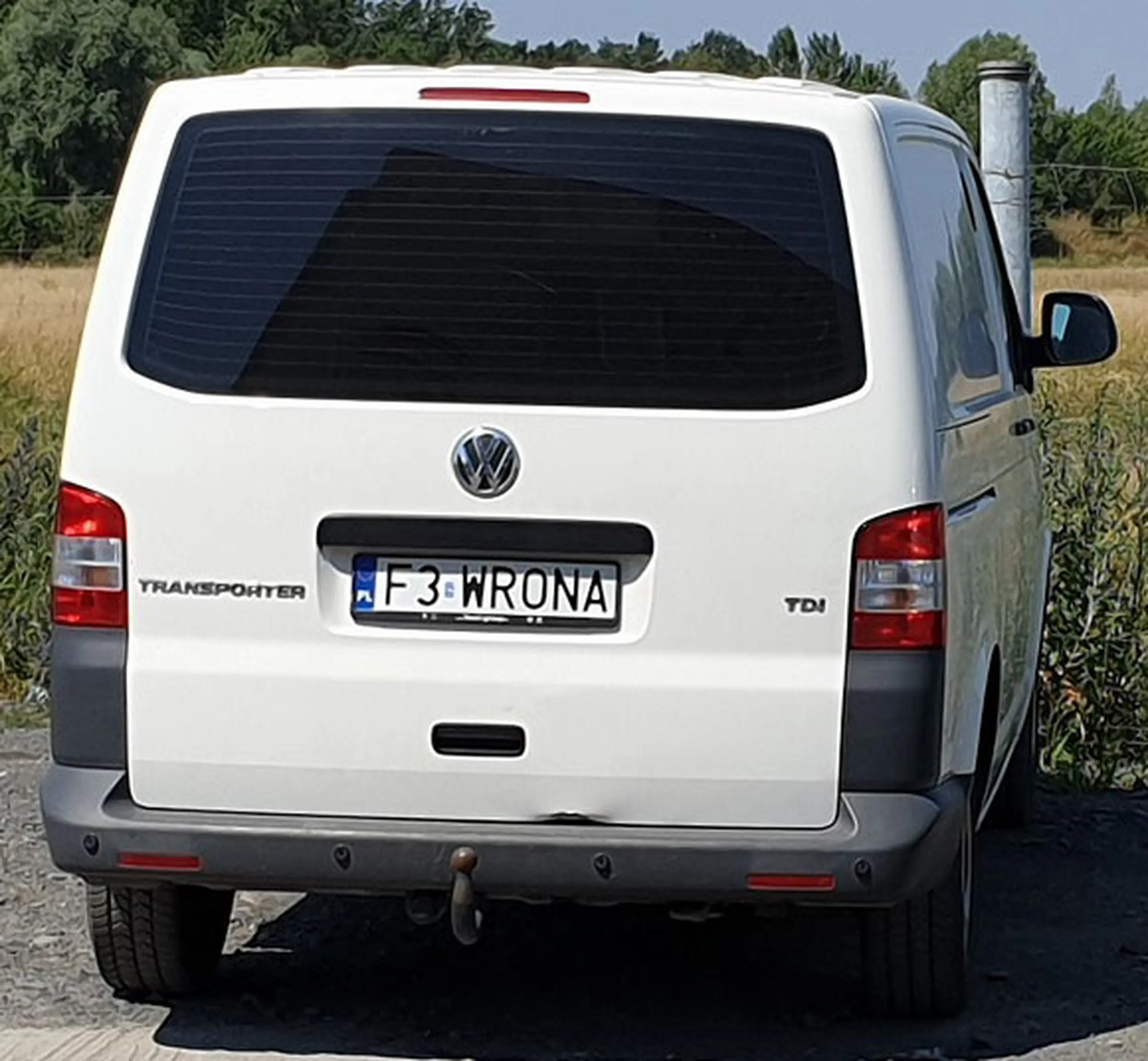 Fajny numer, blacha F3 WRONA