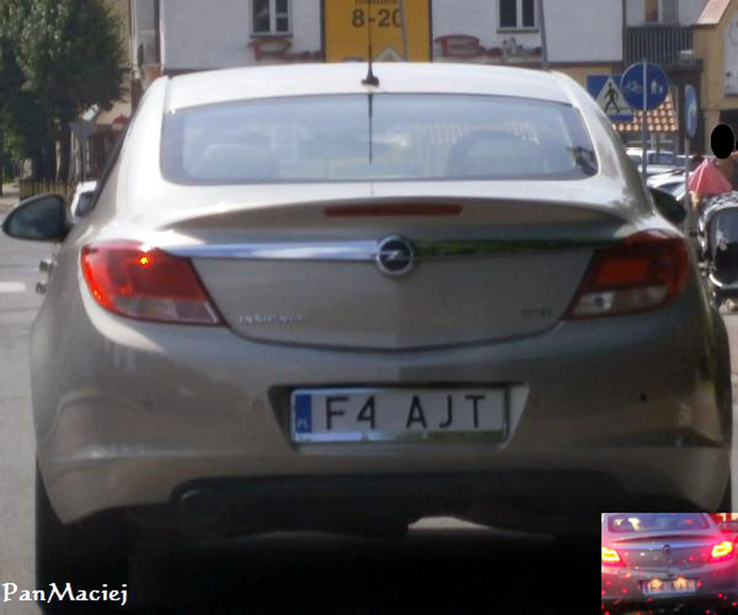 Fajny numer, blacha F4 AJT