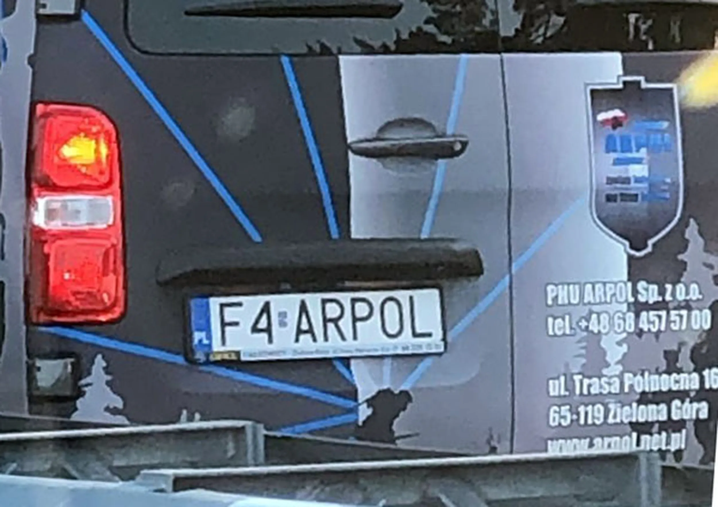 Fajny numer, blacha F4 ARPOL