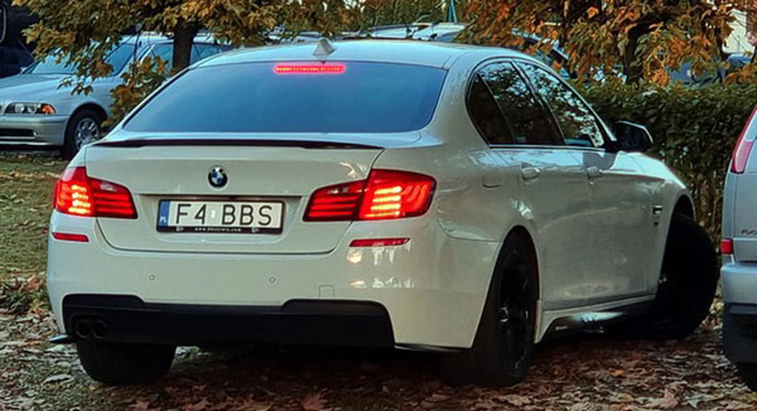 Fajny numer, blacha F4 BBS