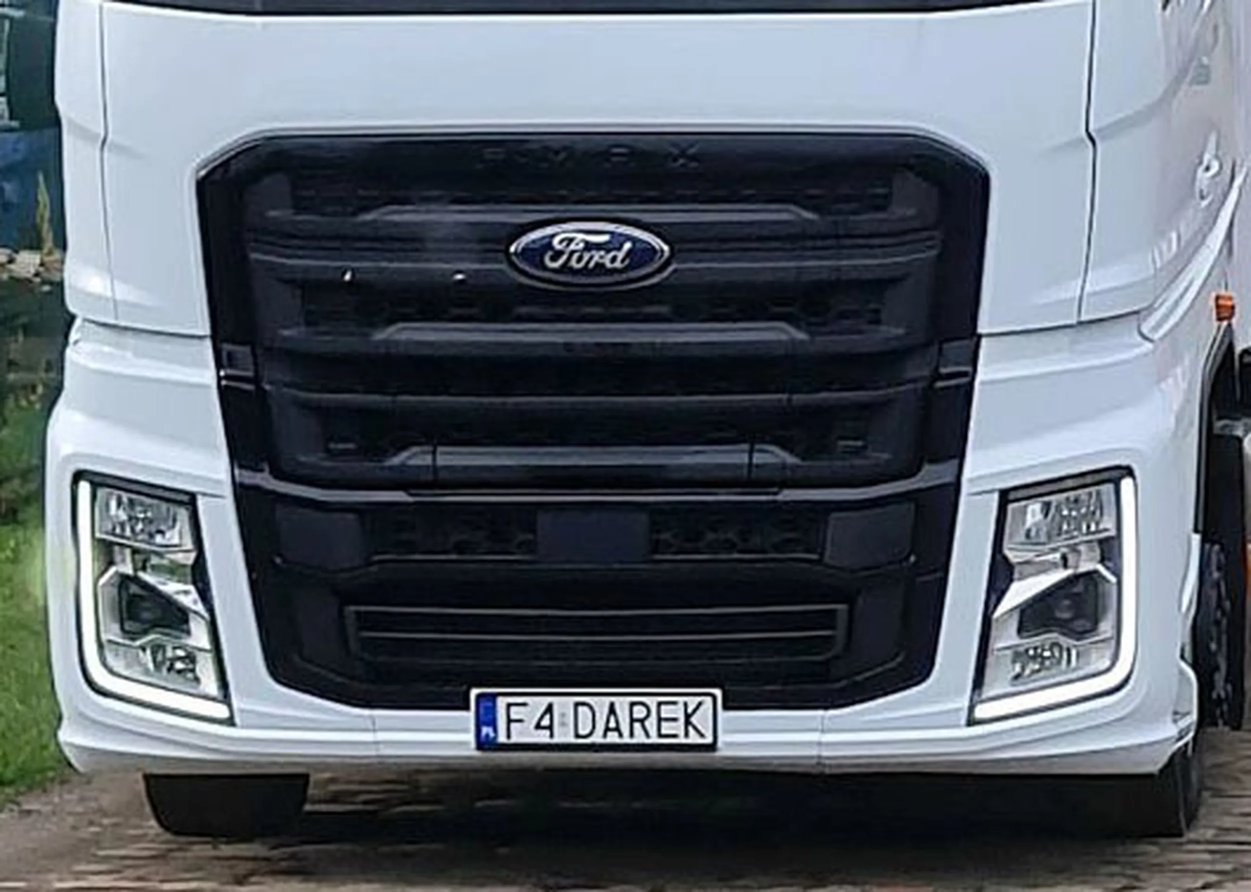 Fajny numer, blacha F4 DAREK