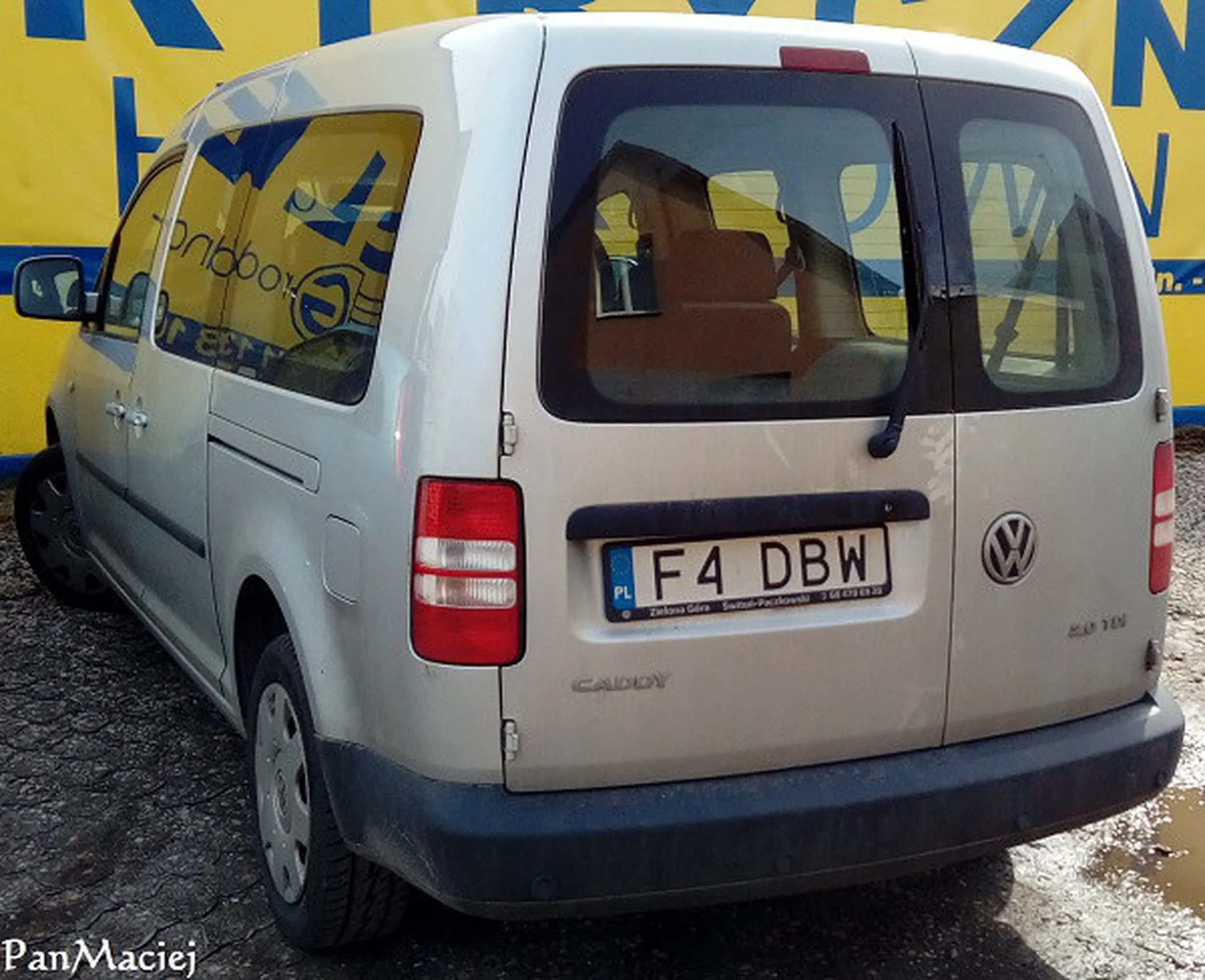 Fajny numer, blacha F4 DBW