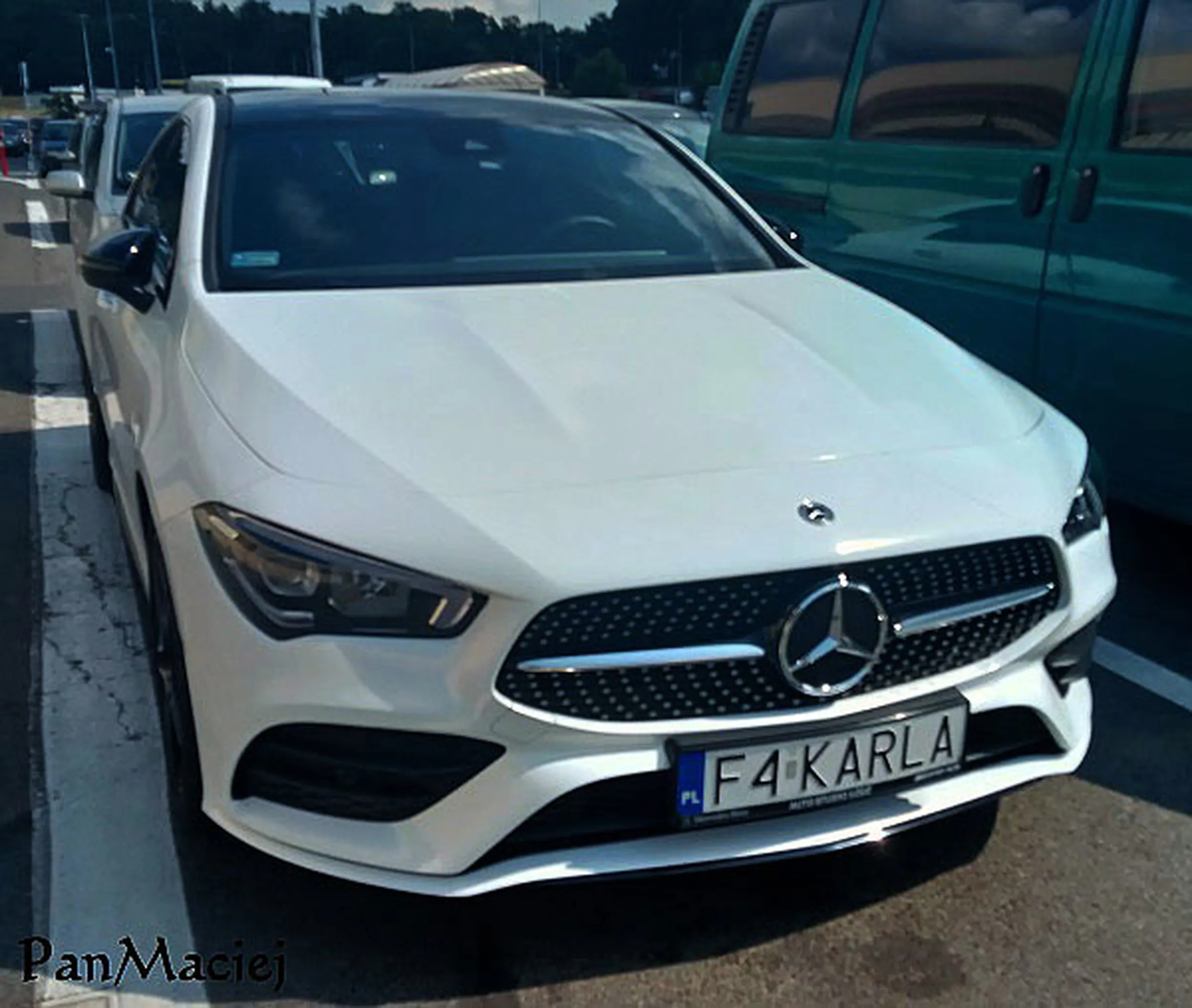 Fajny numer, blacha F4 KARLA