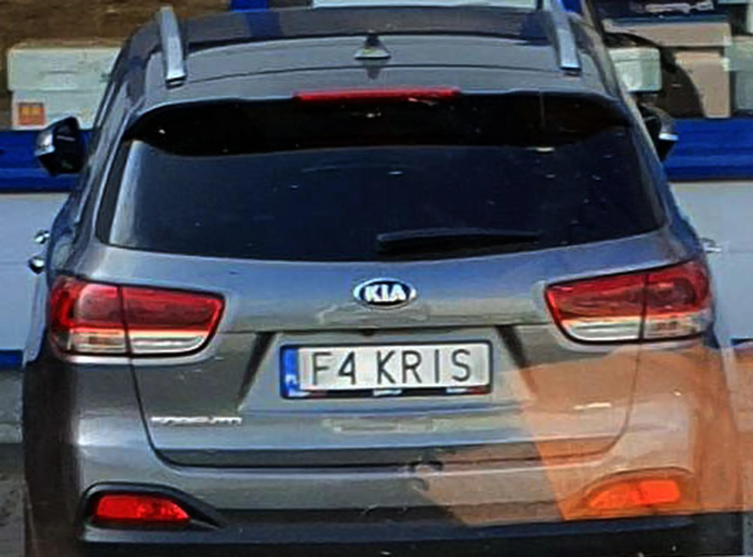 Fajny numer, blacha F4 KRIS