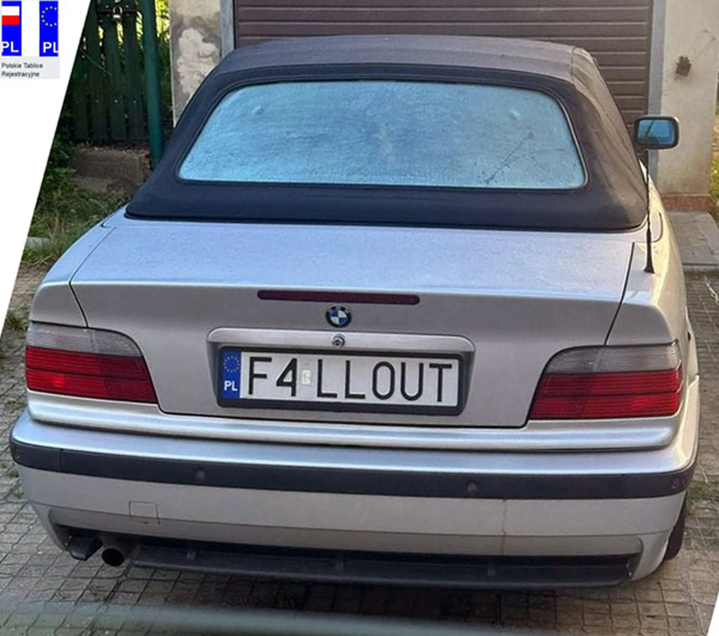 Fajny numer, blacha F4 LLOUT