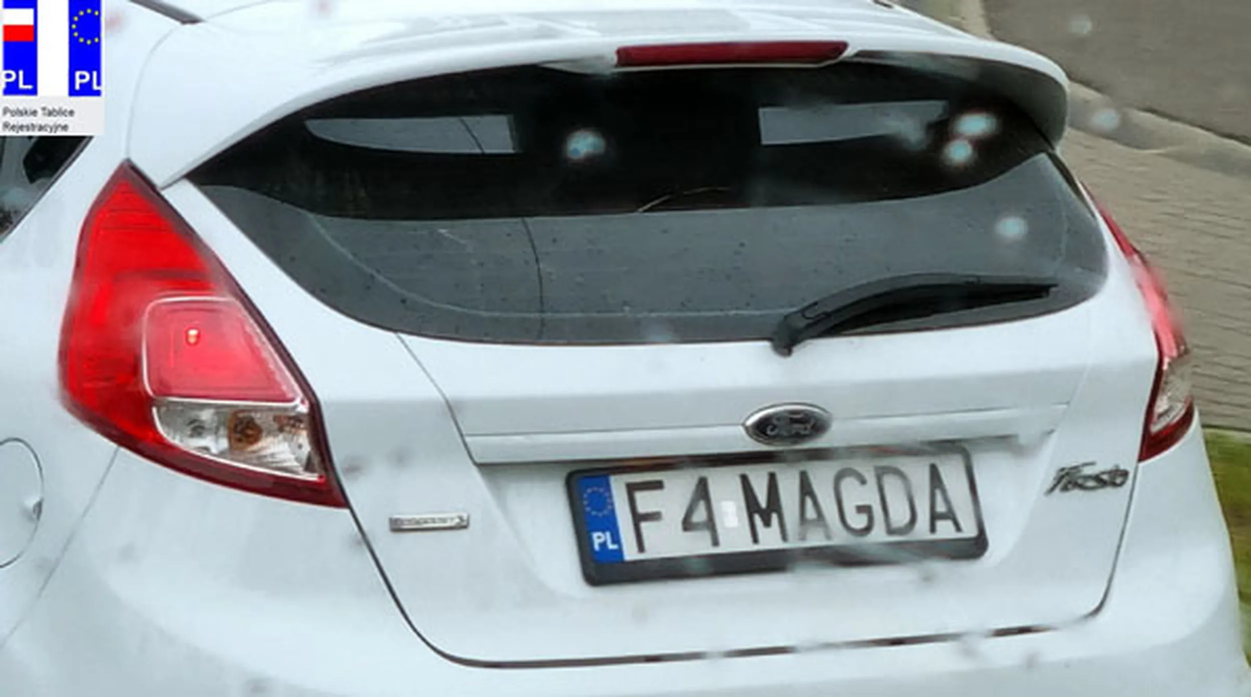 Fajny numer, blacha F4 MAGDA