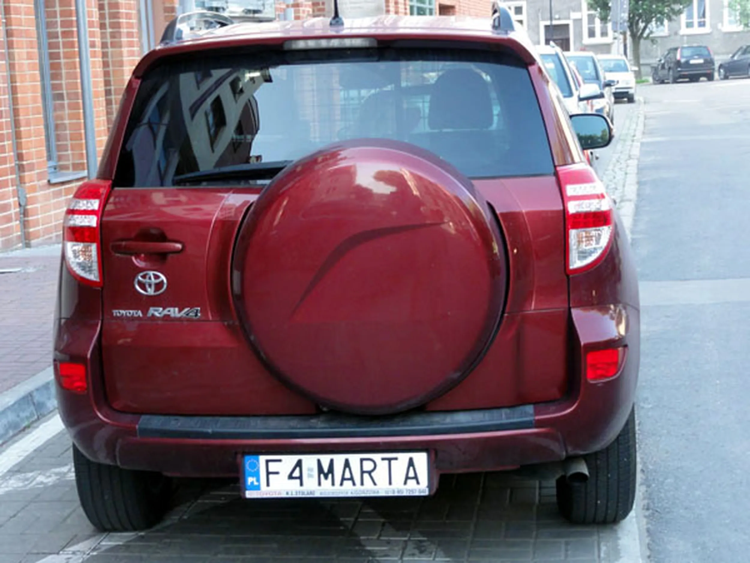 Fajny numer, blacha F4 MARTA