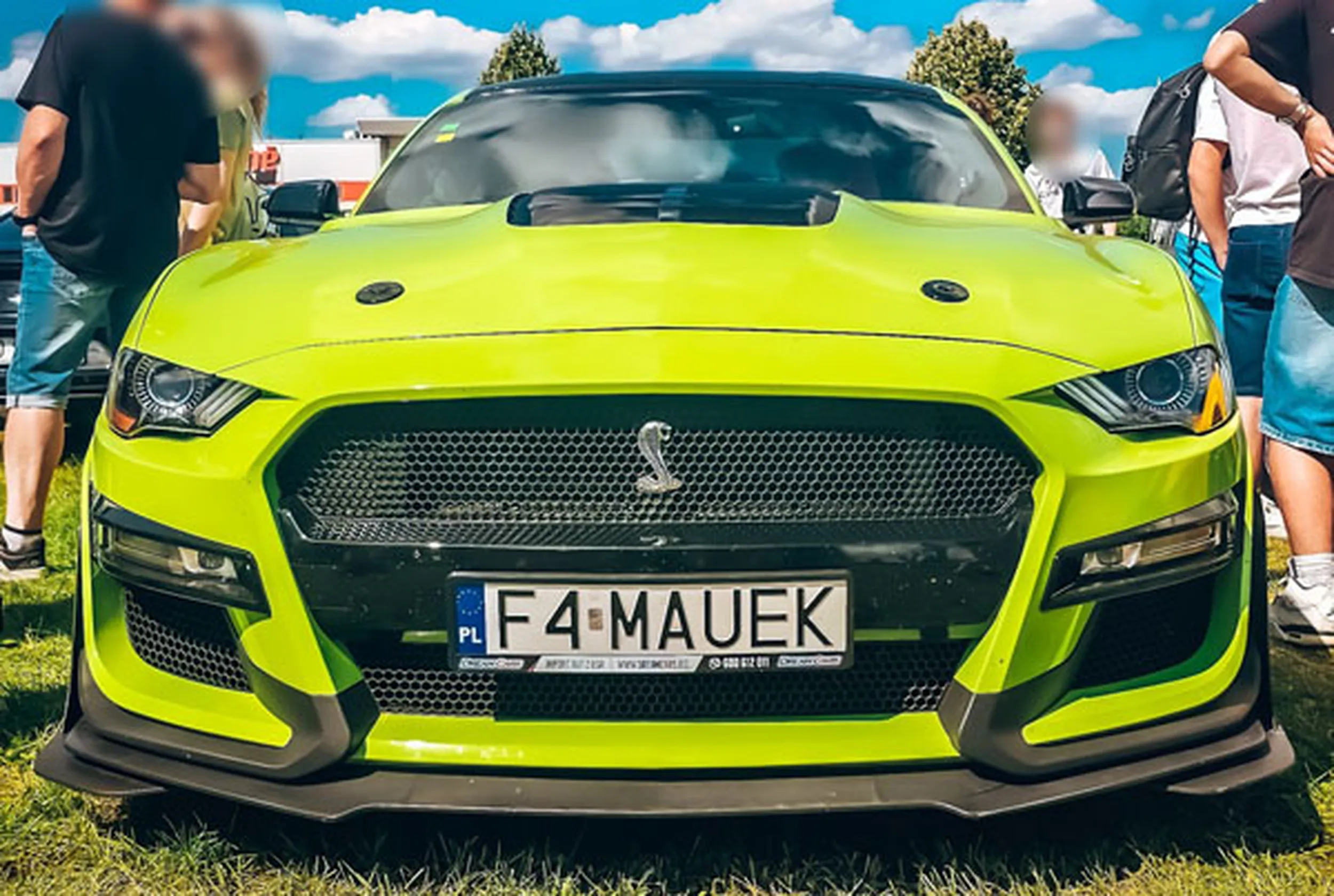 Fajny numer, blacha F4 MAUEK