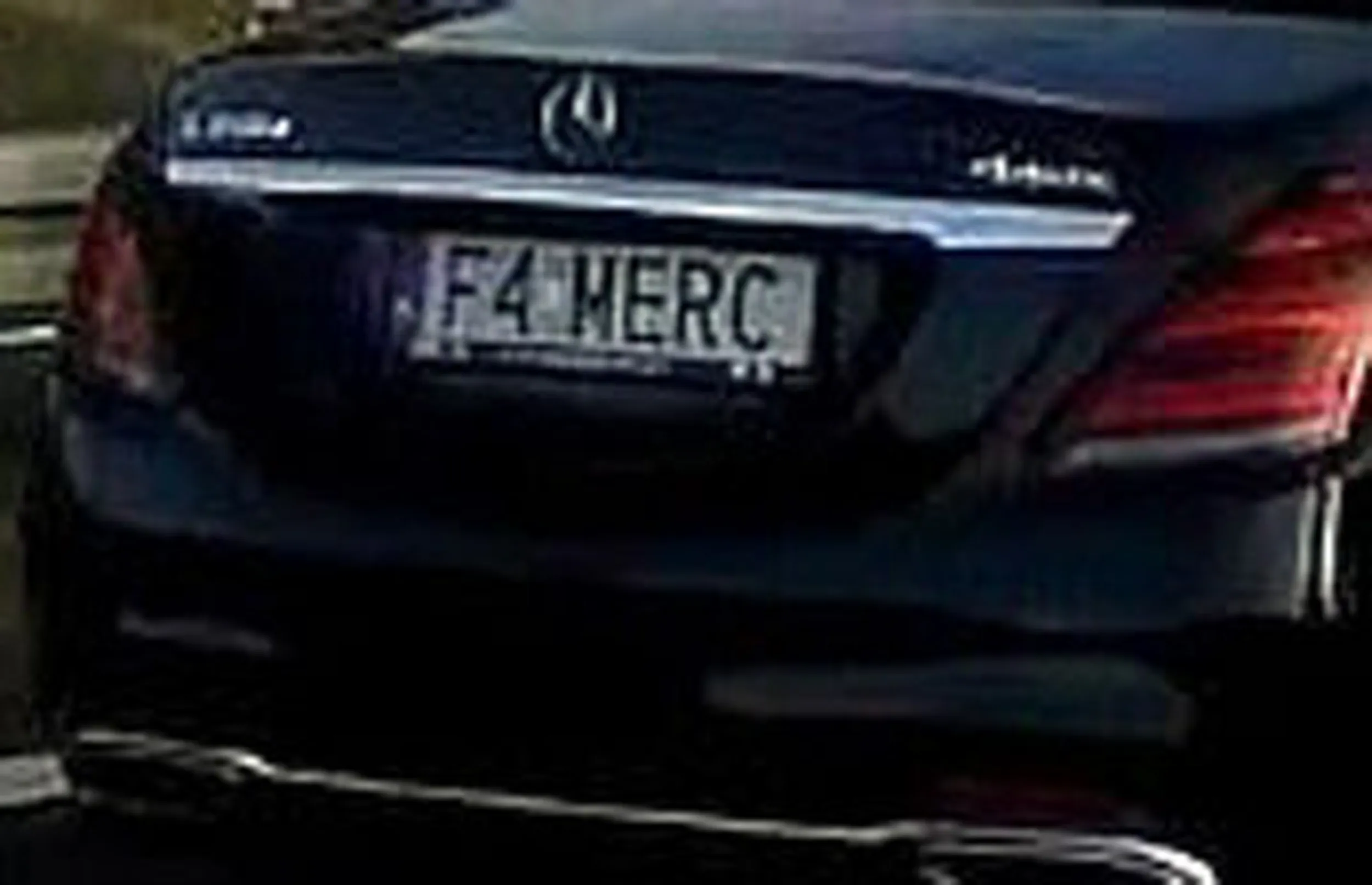 Fajny numer, blacha F4 MERC