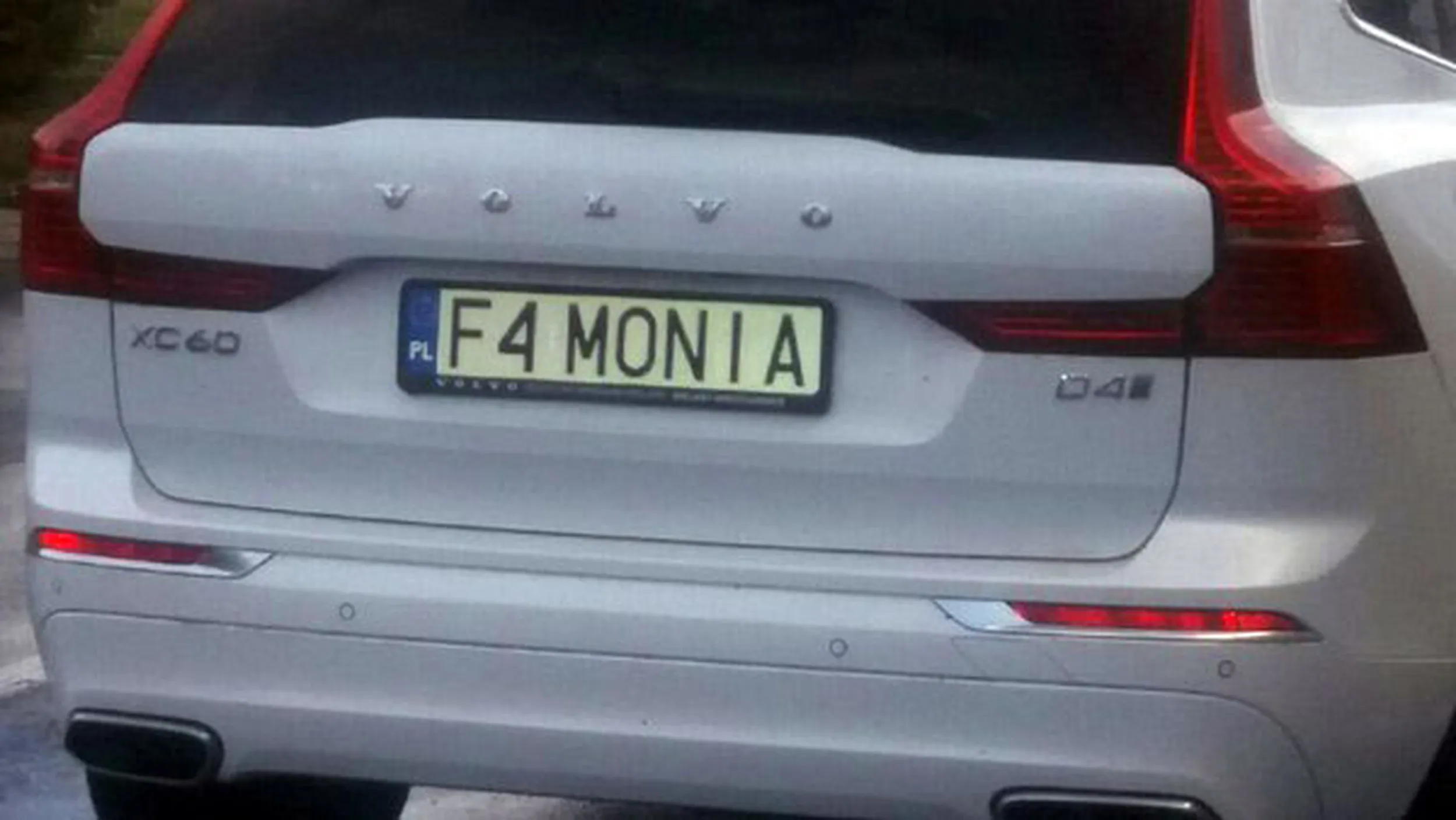 Fajny numer, blacha F4 MONIA