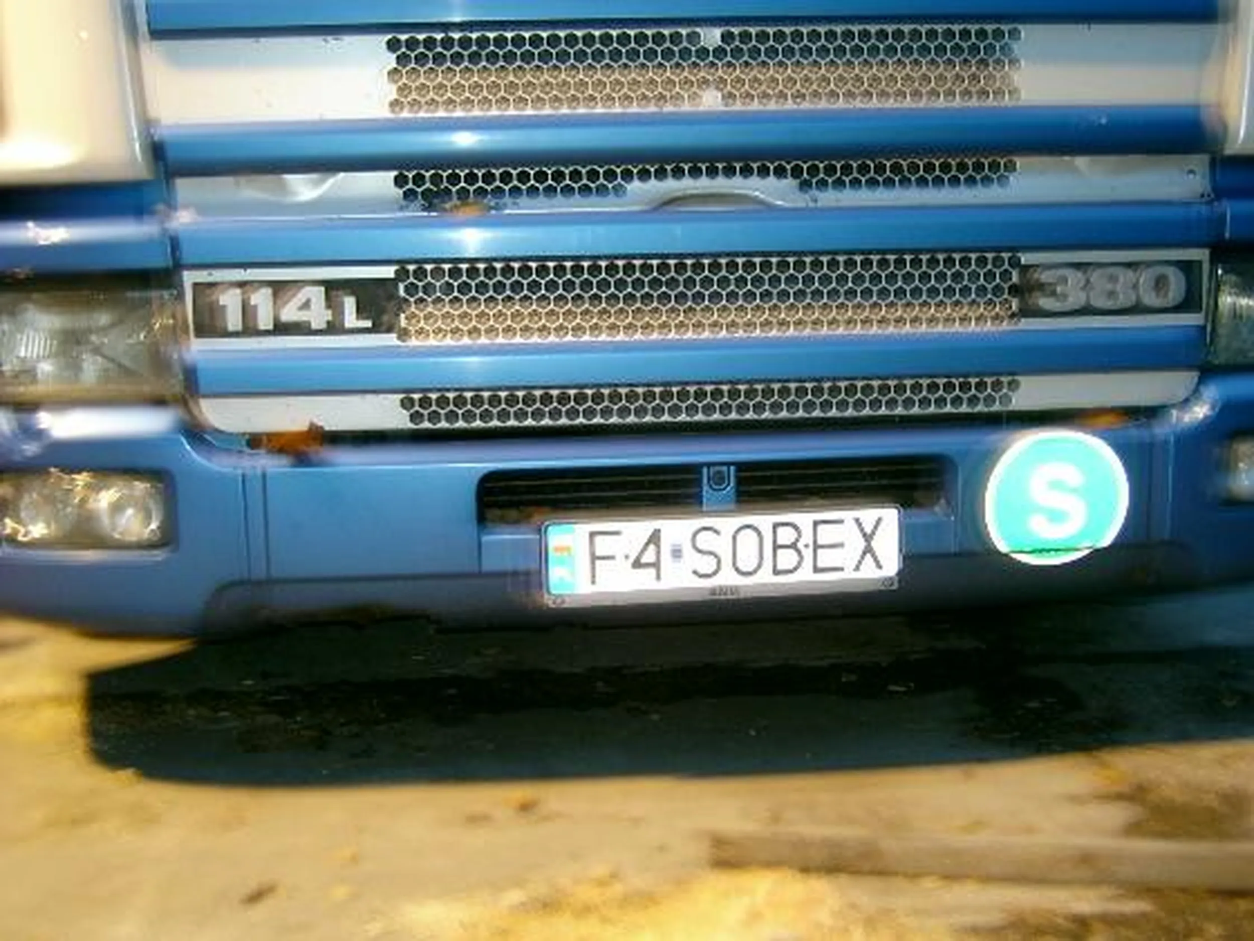 Fajny numer, blacha F4 SOBEX