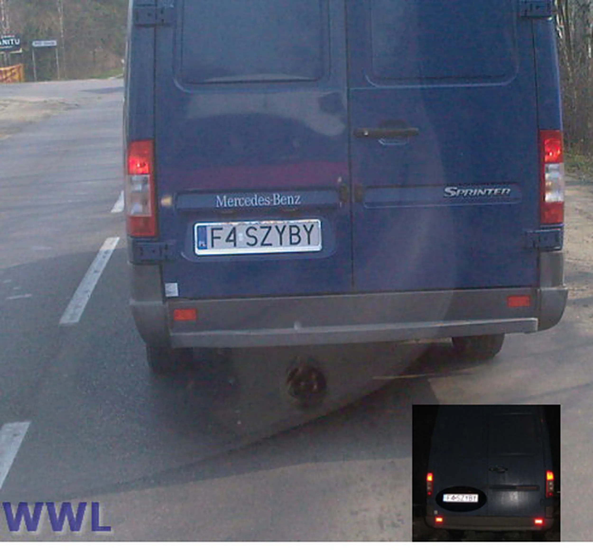 Fajny numer, blacha F4 SZYBY