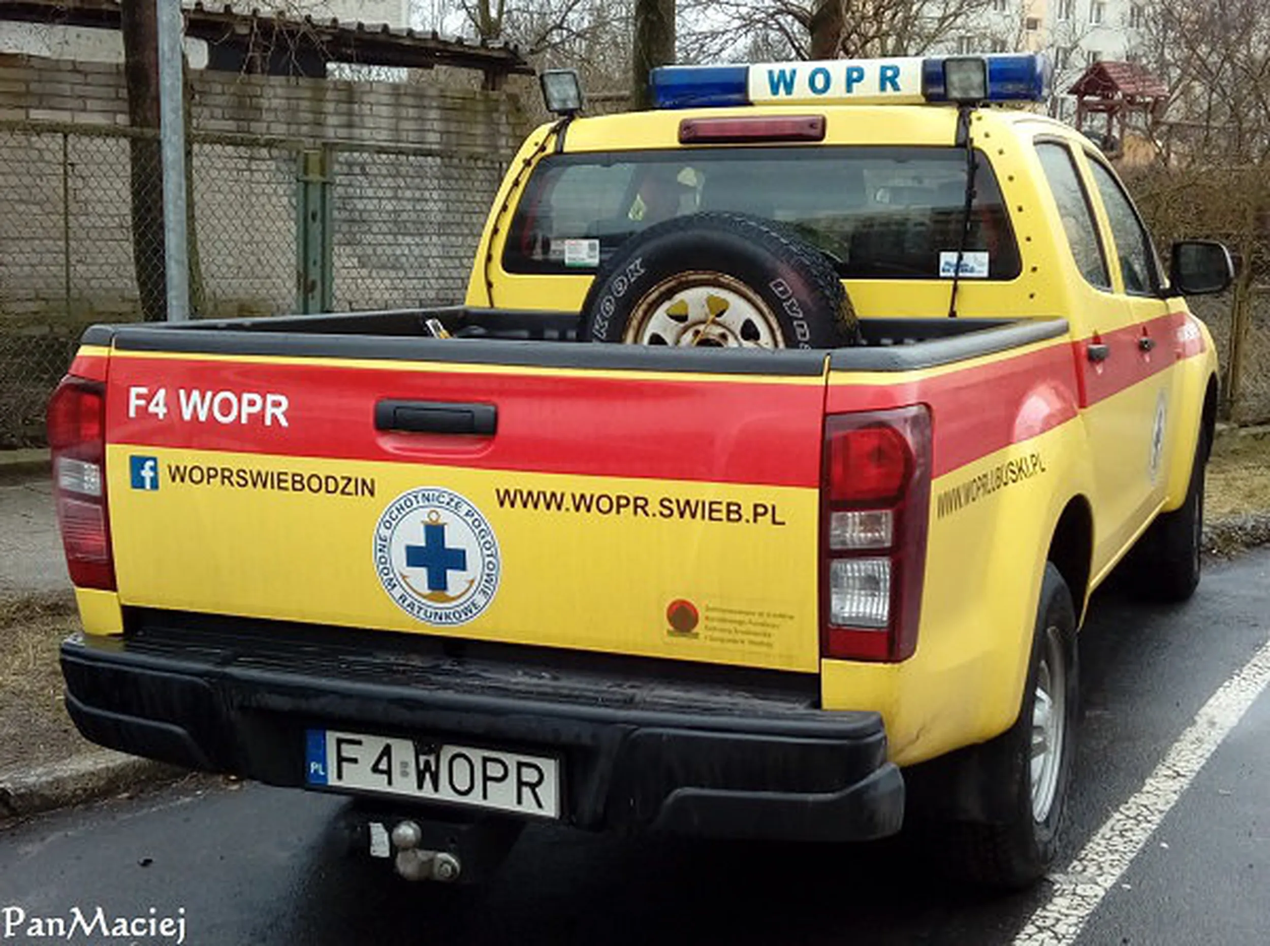 Fajny numer, blacha F4 WOPR