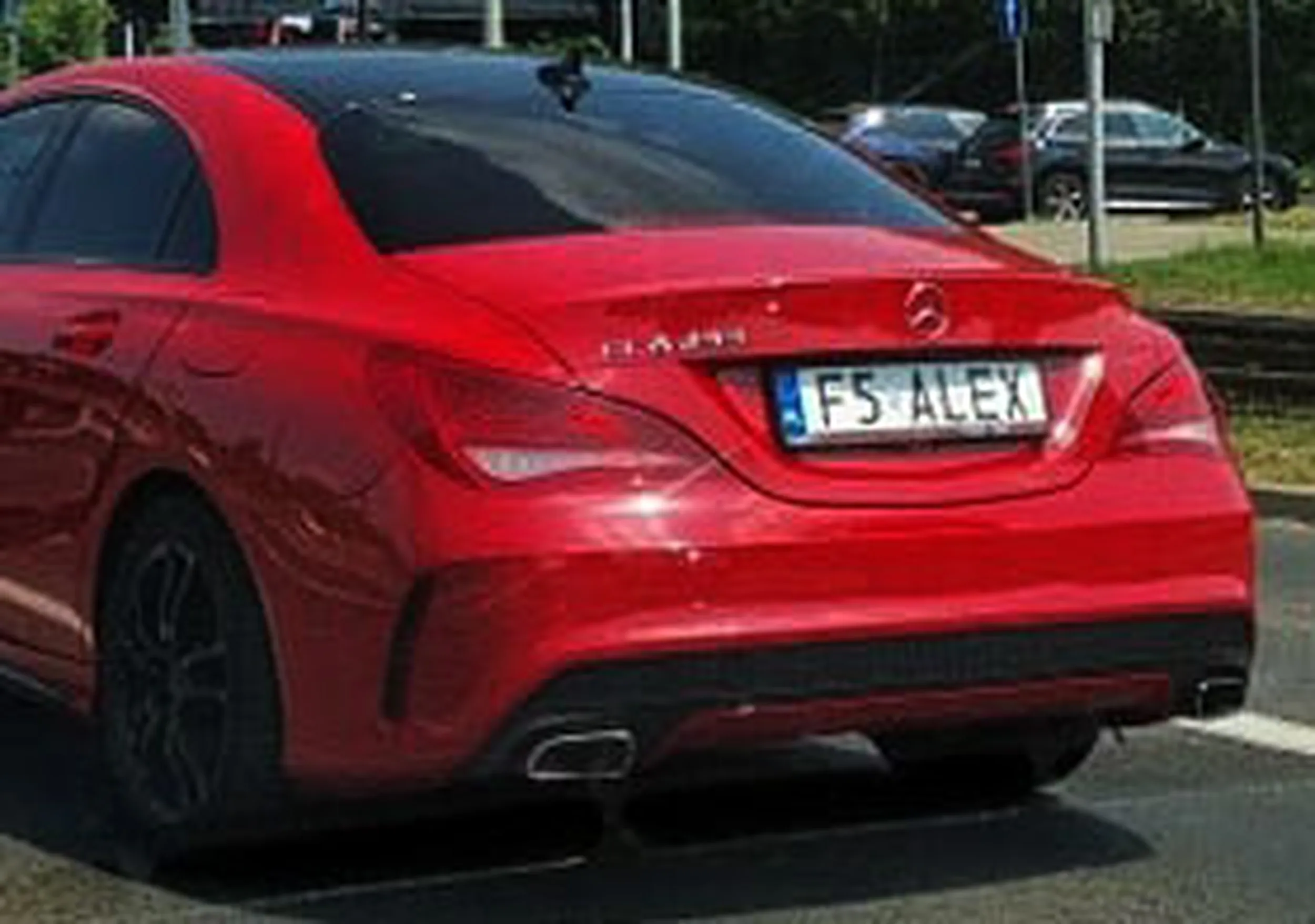 Fajny numer, blacha F5 ALEX