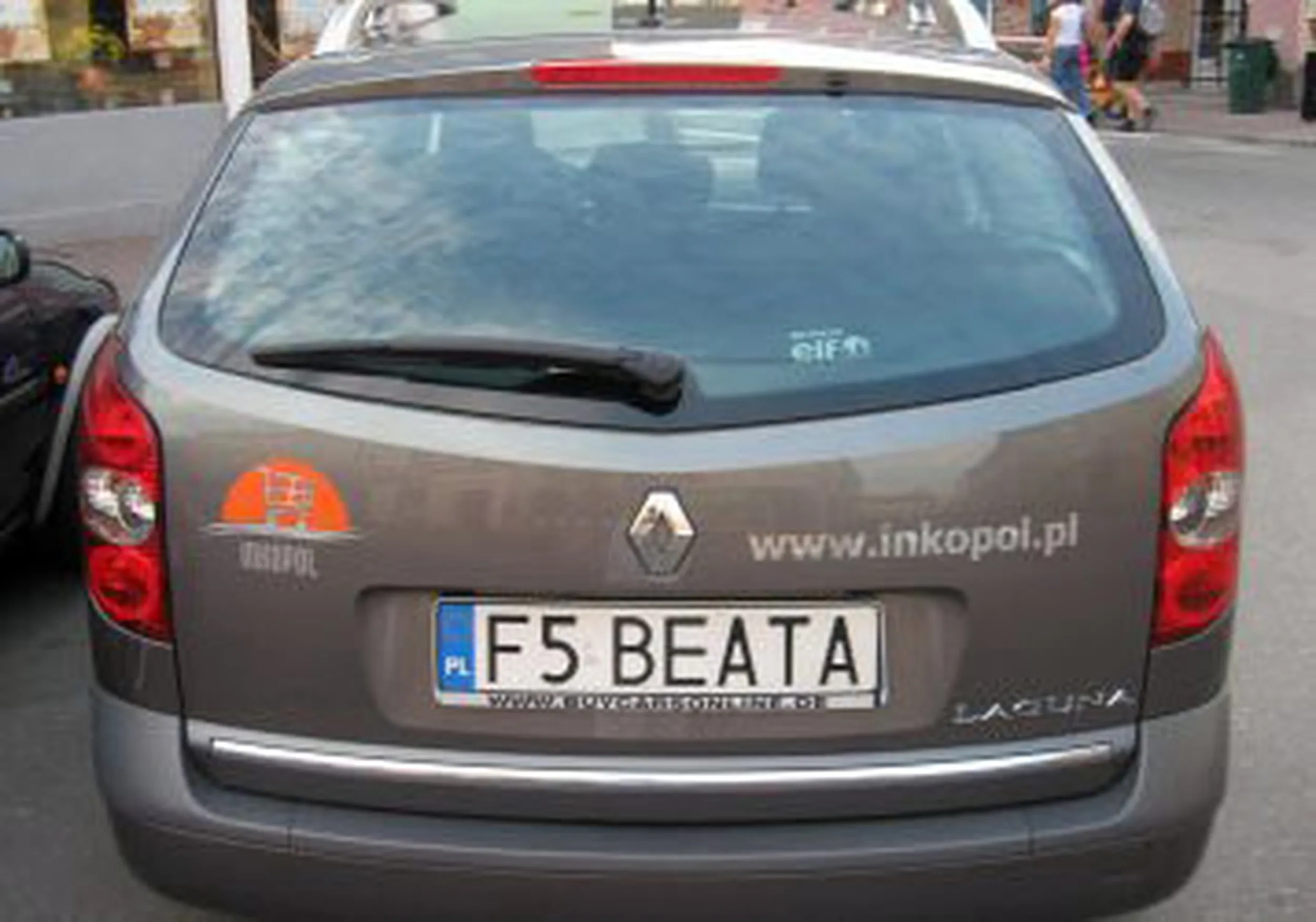 Fajny numer, blacha F5 BEATA