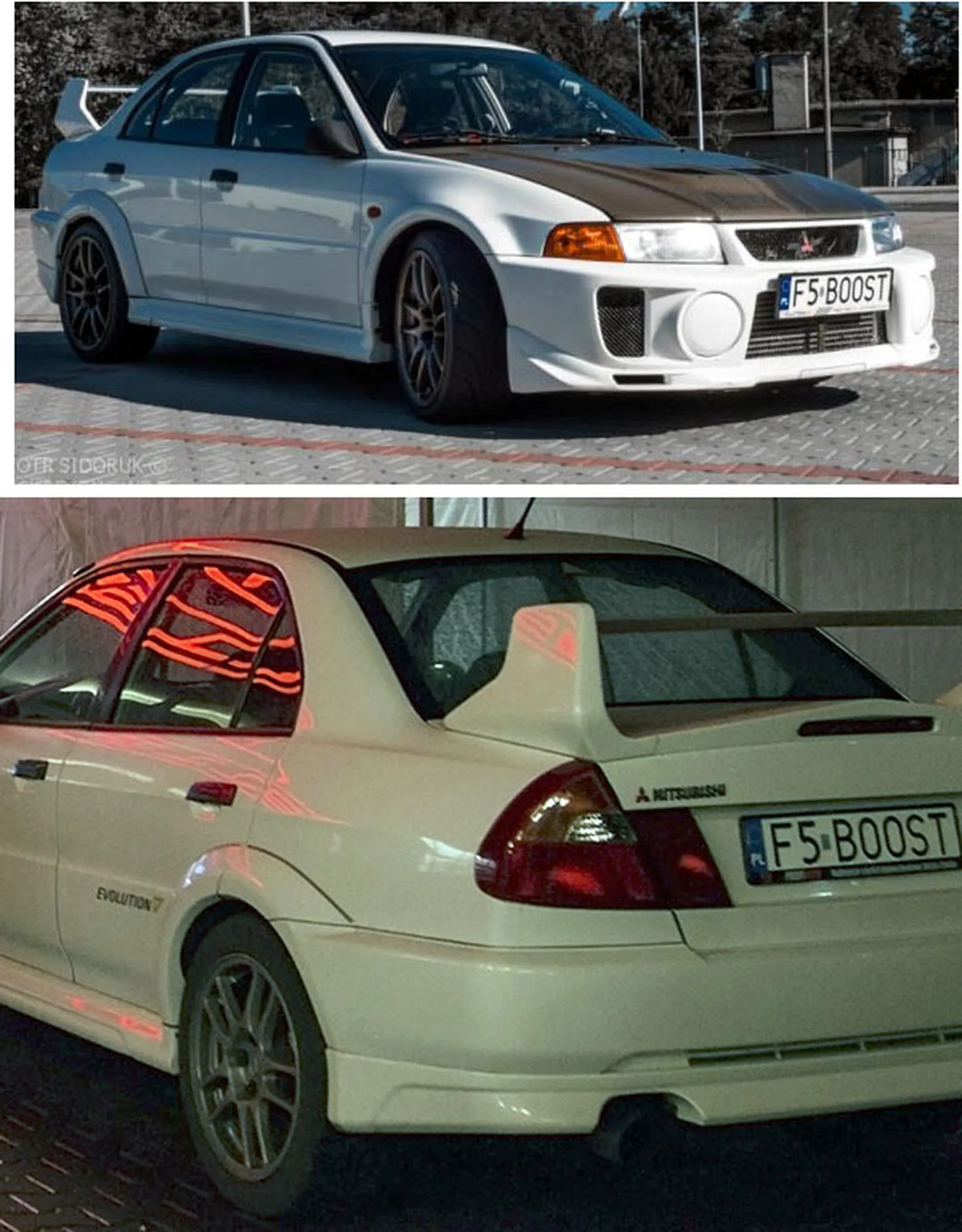 Fajny numer, blacha F5 BOOST