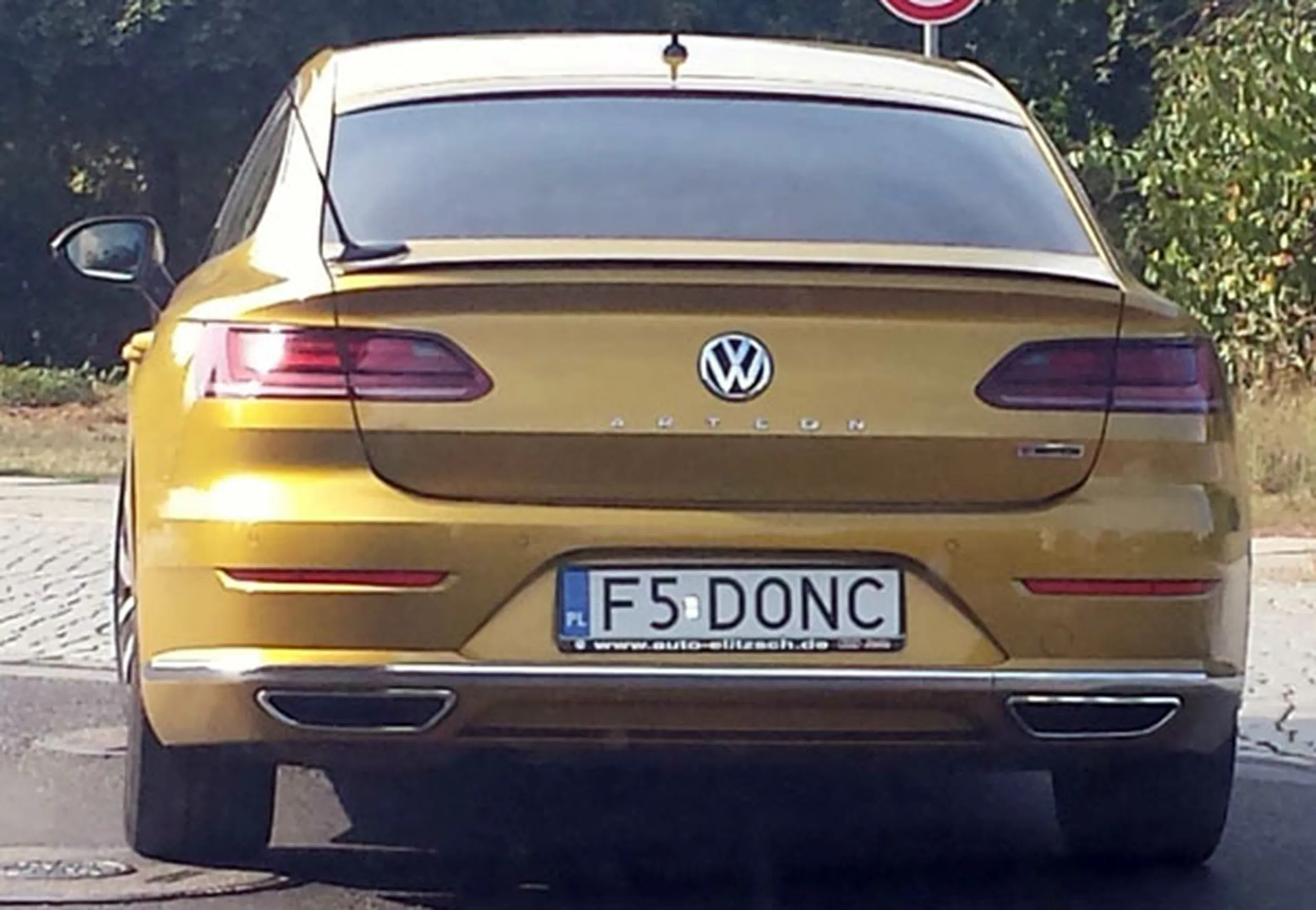 Fajny numer, blacha F5 DONC