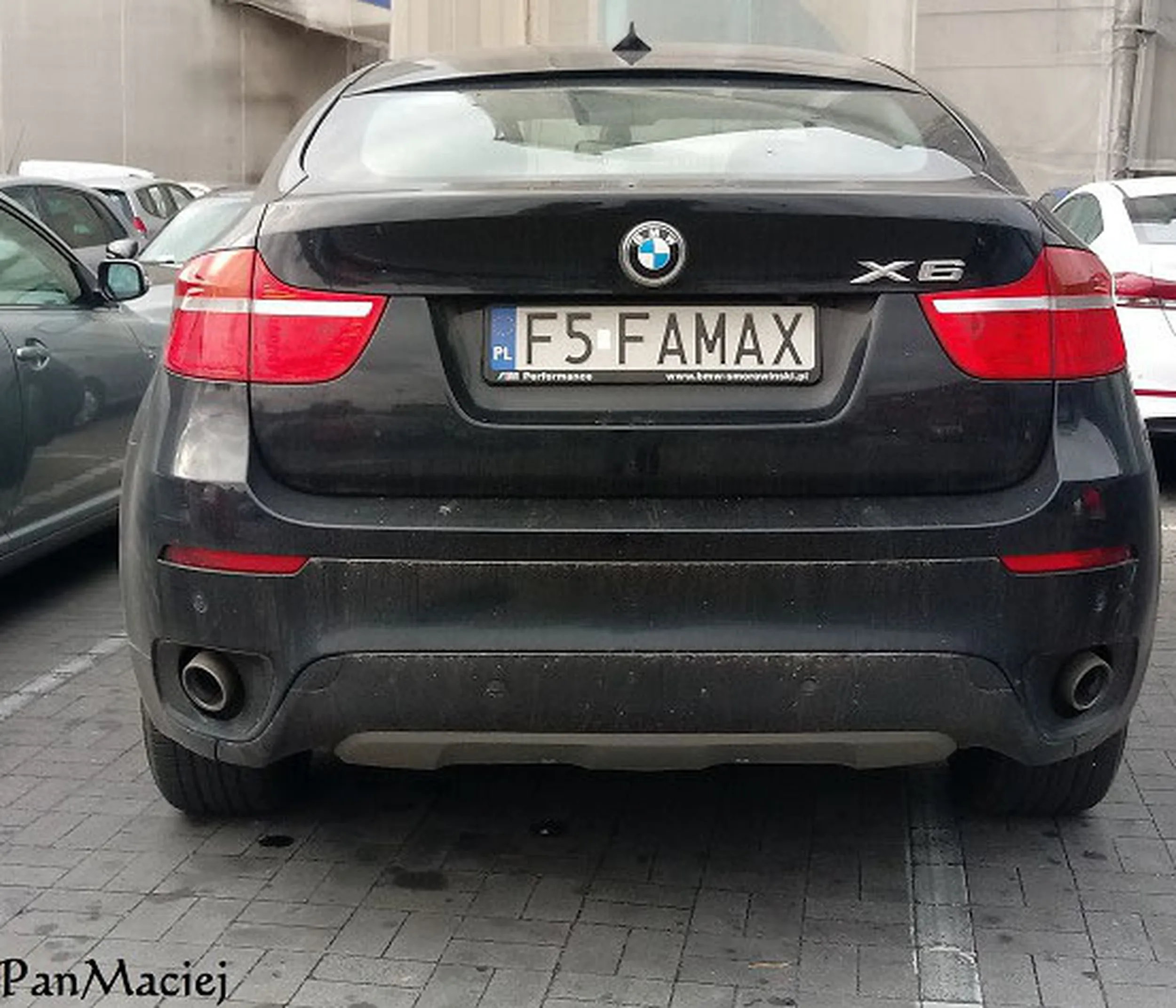 Fajny numer, blacha F5 FAMAX