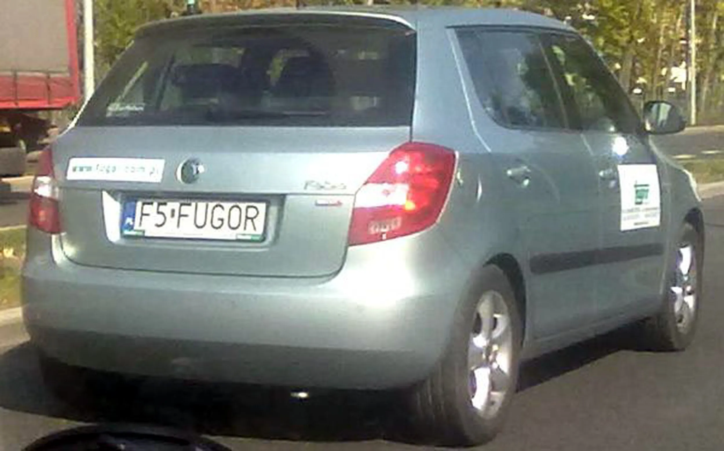 Fajny numer, blacha F5 FUGOR