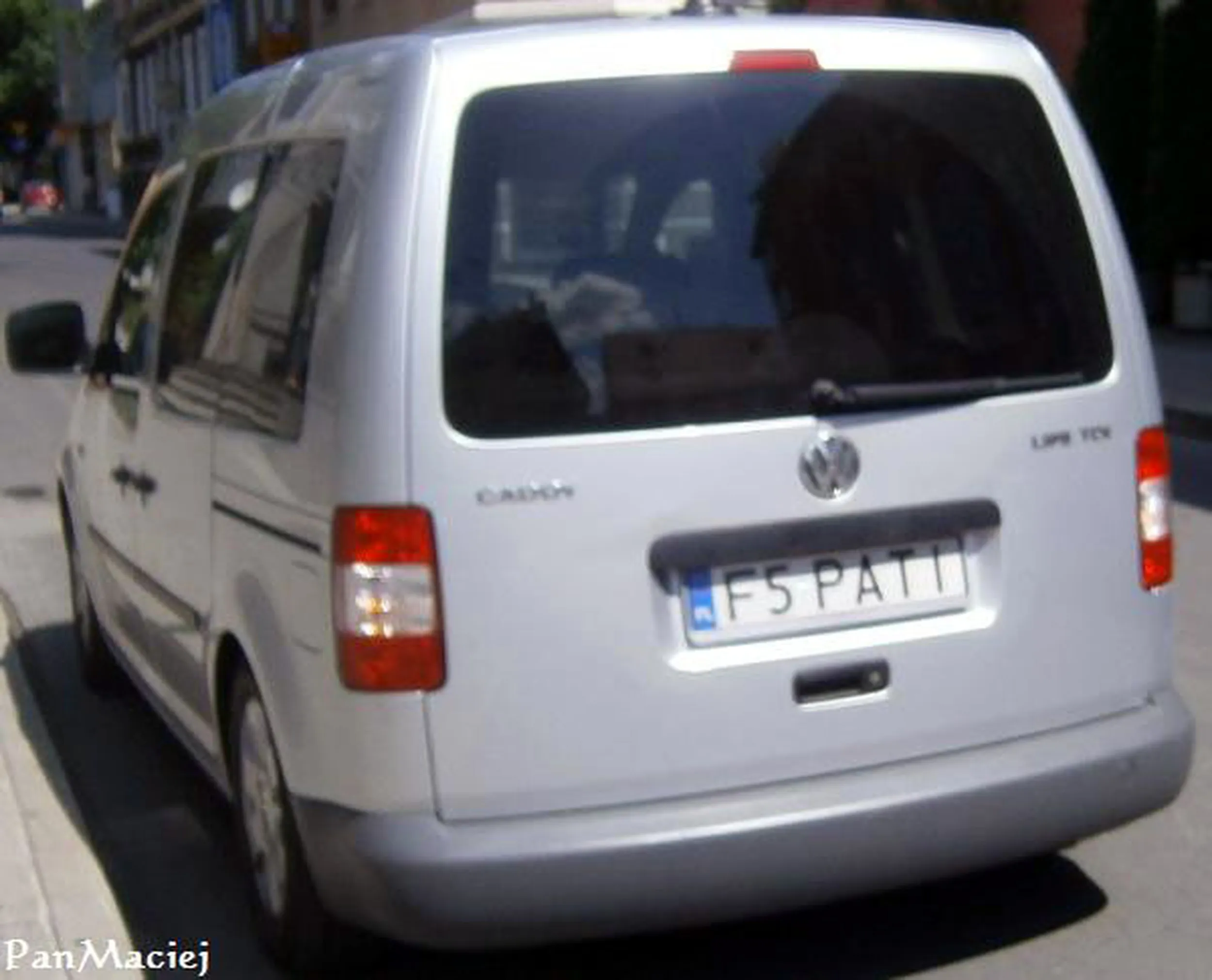 Fajny numer, blacha F5 PATI