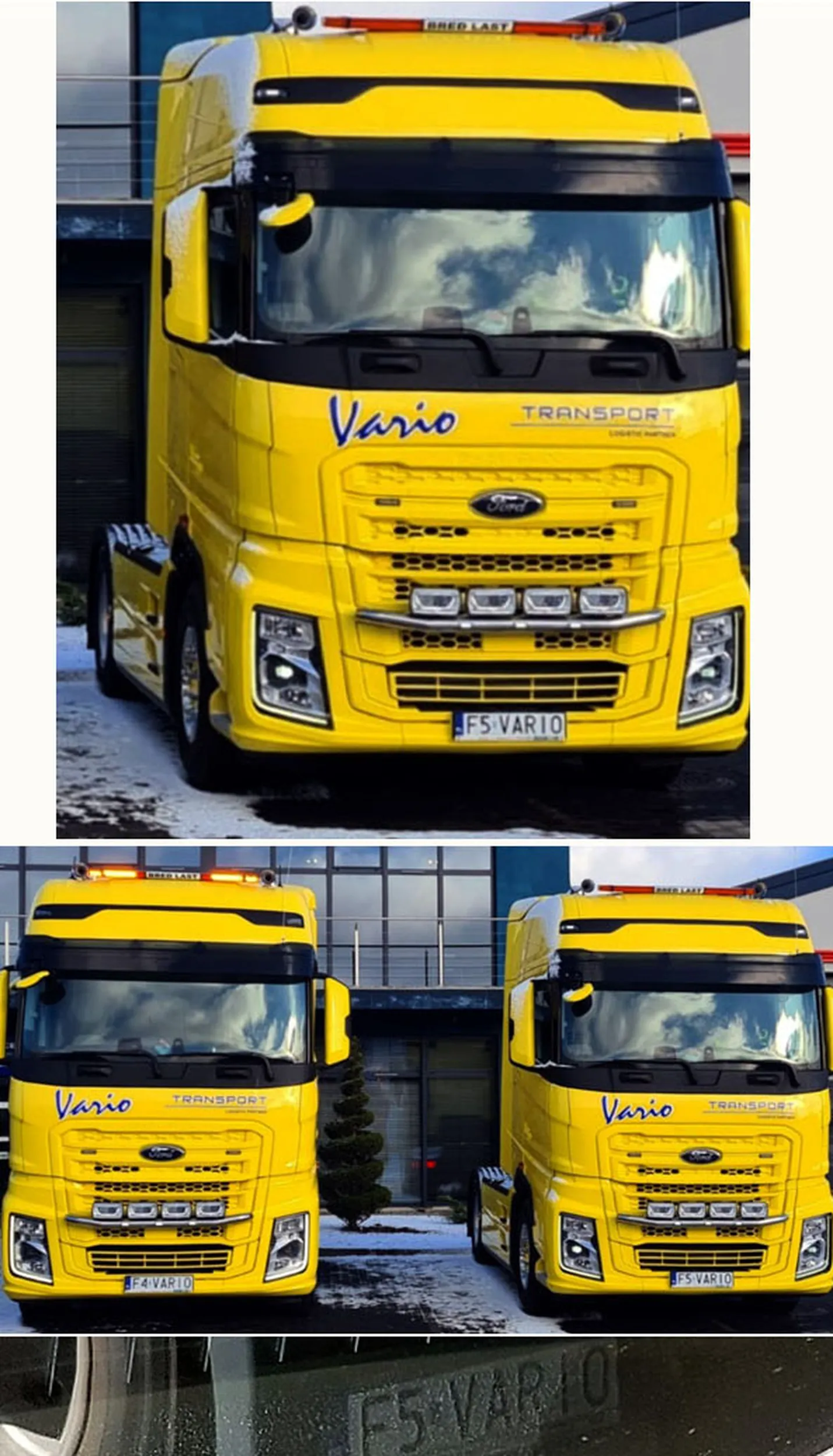 Fajny numer, blacha F5 VARIO