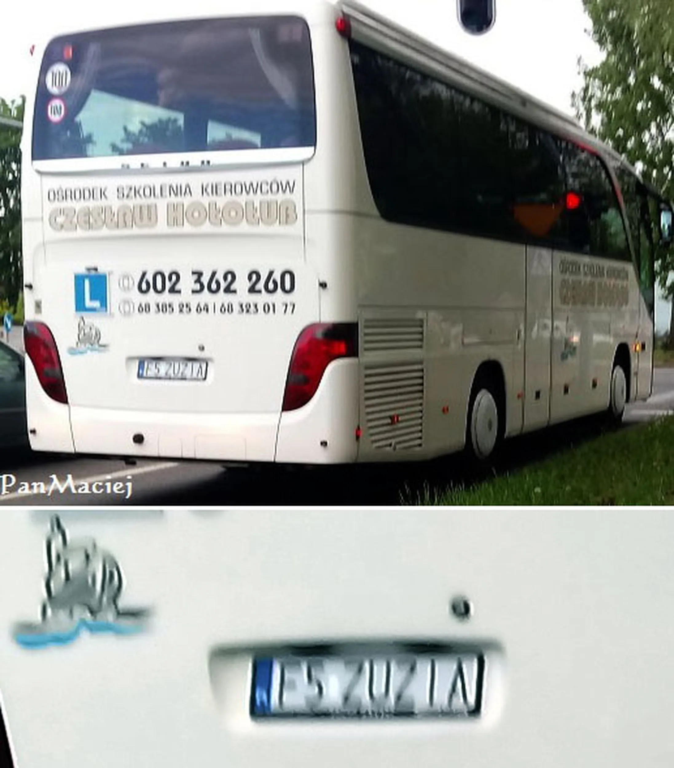 Fajny numer, blacha F5 ZUZIA