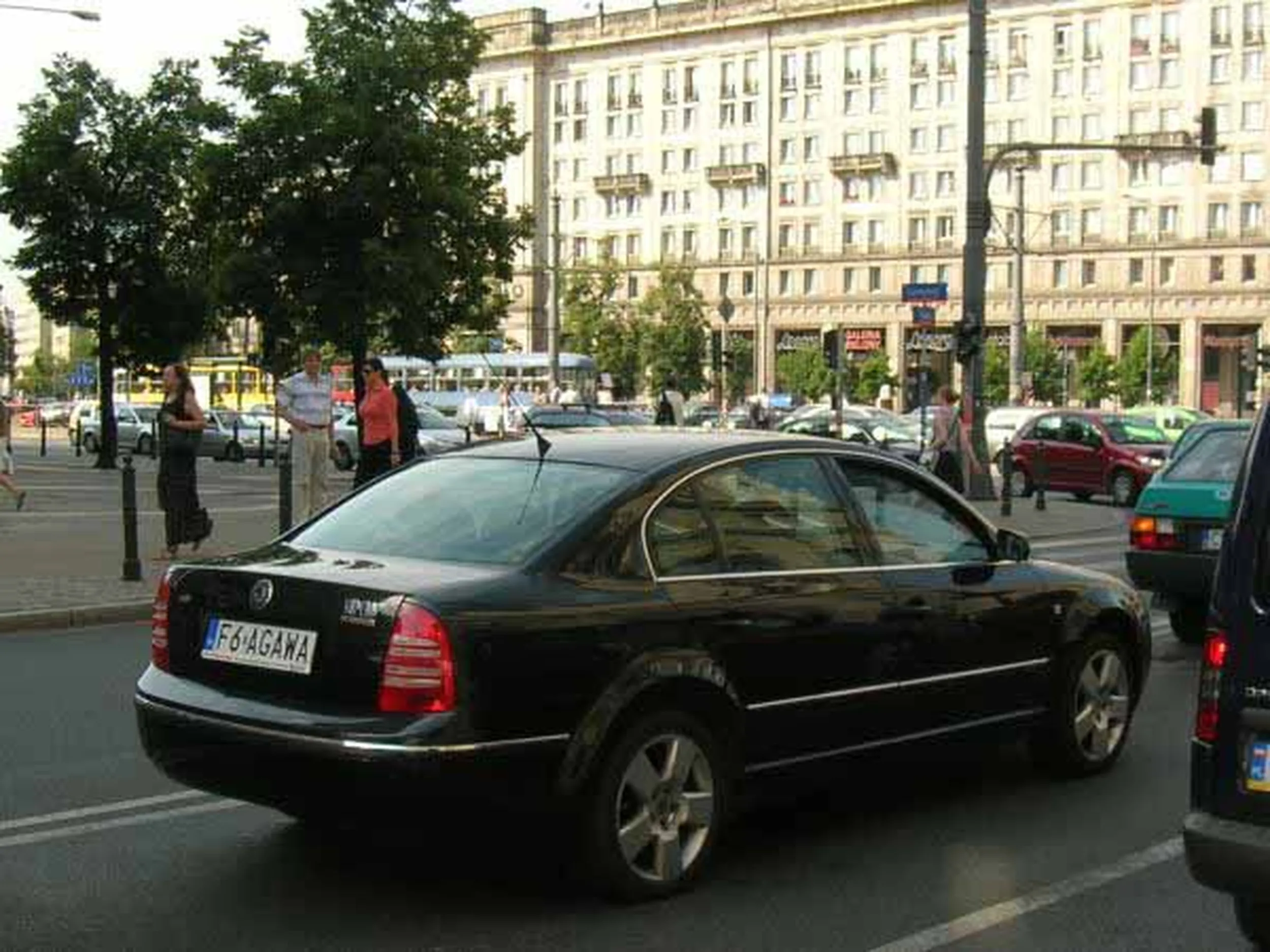 Fajny numer, blacha F6 AGAWA