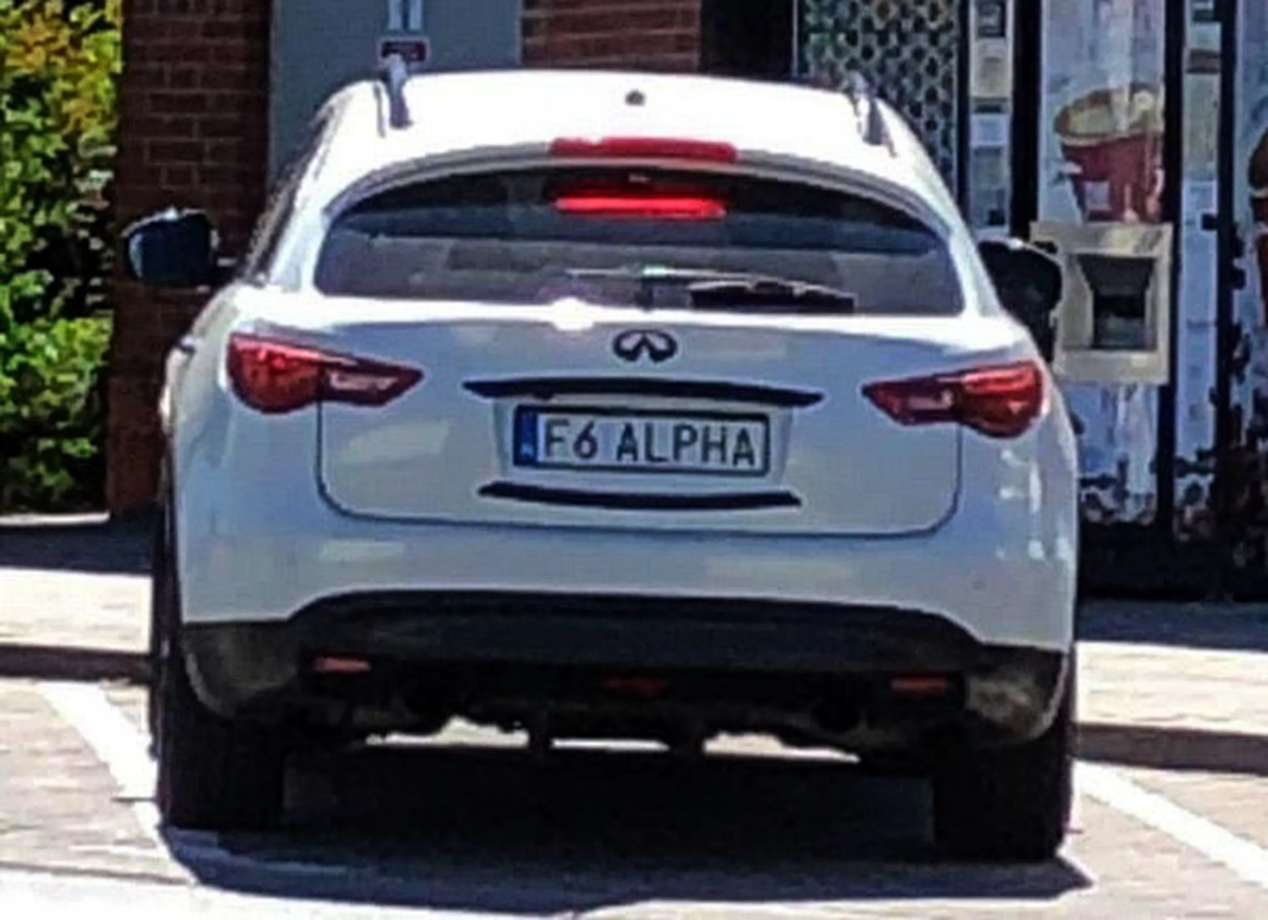 Fajny numer, blacha F6 ALPHA