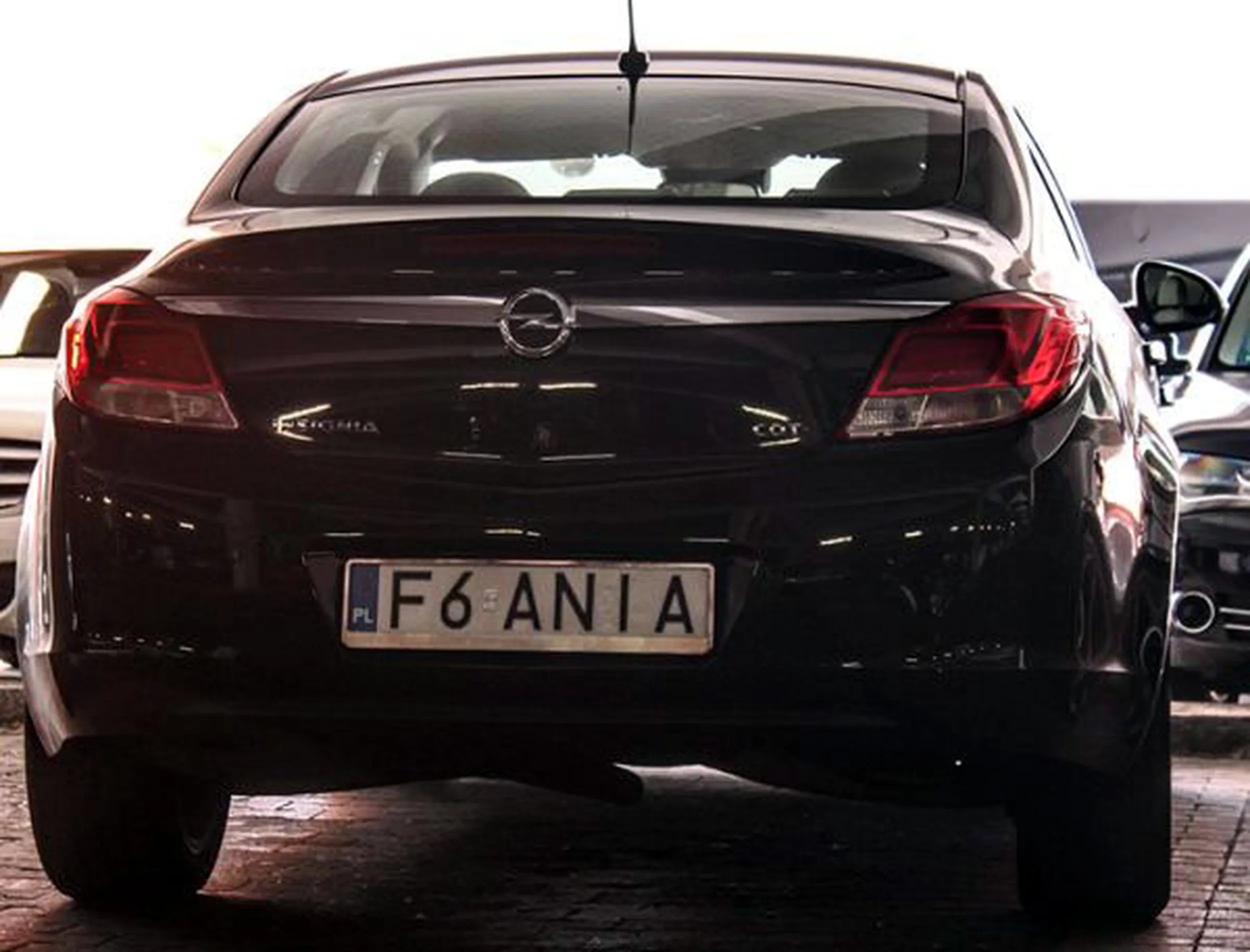 Fajny numer, blacha F6 ANIA