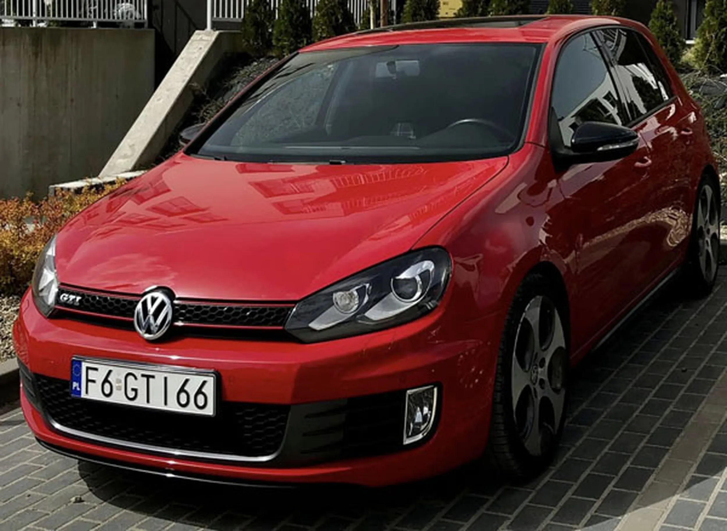 Fajny numer, blacha F6 GTI66