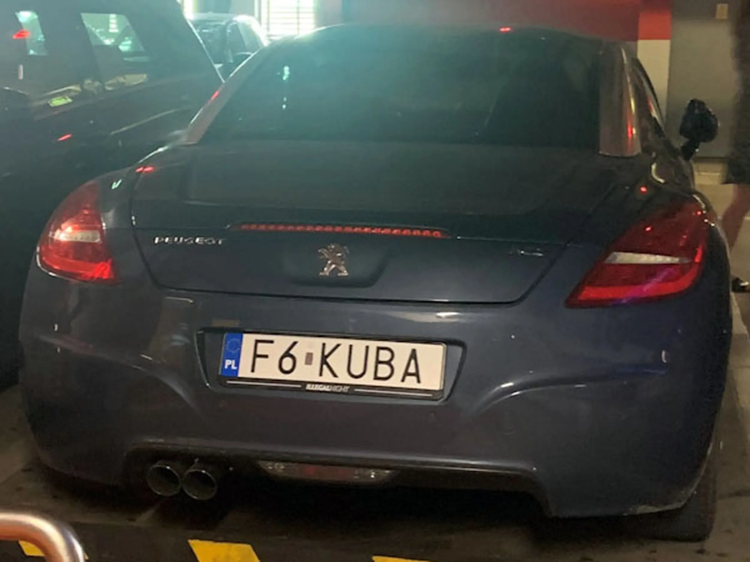Fajny numer, blacha F6 KUBA