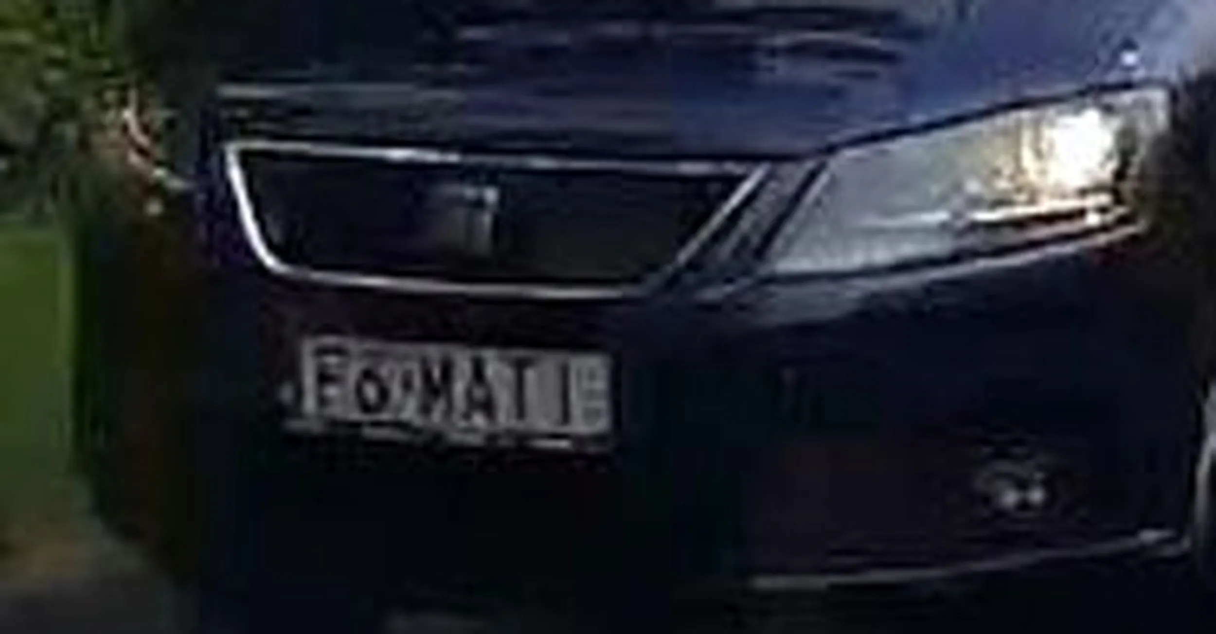 Fajny numer, blacha F6 MATI