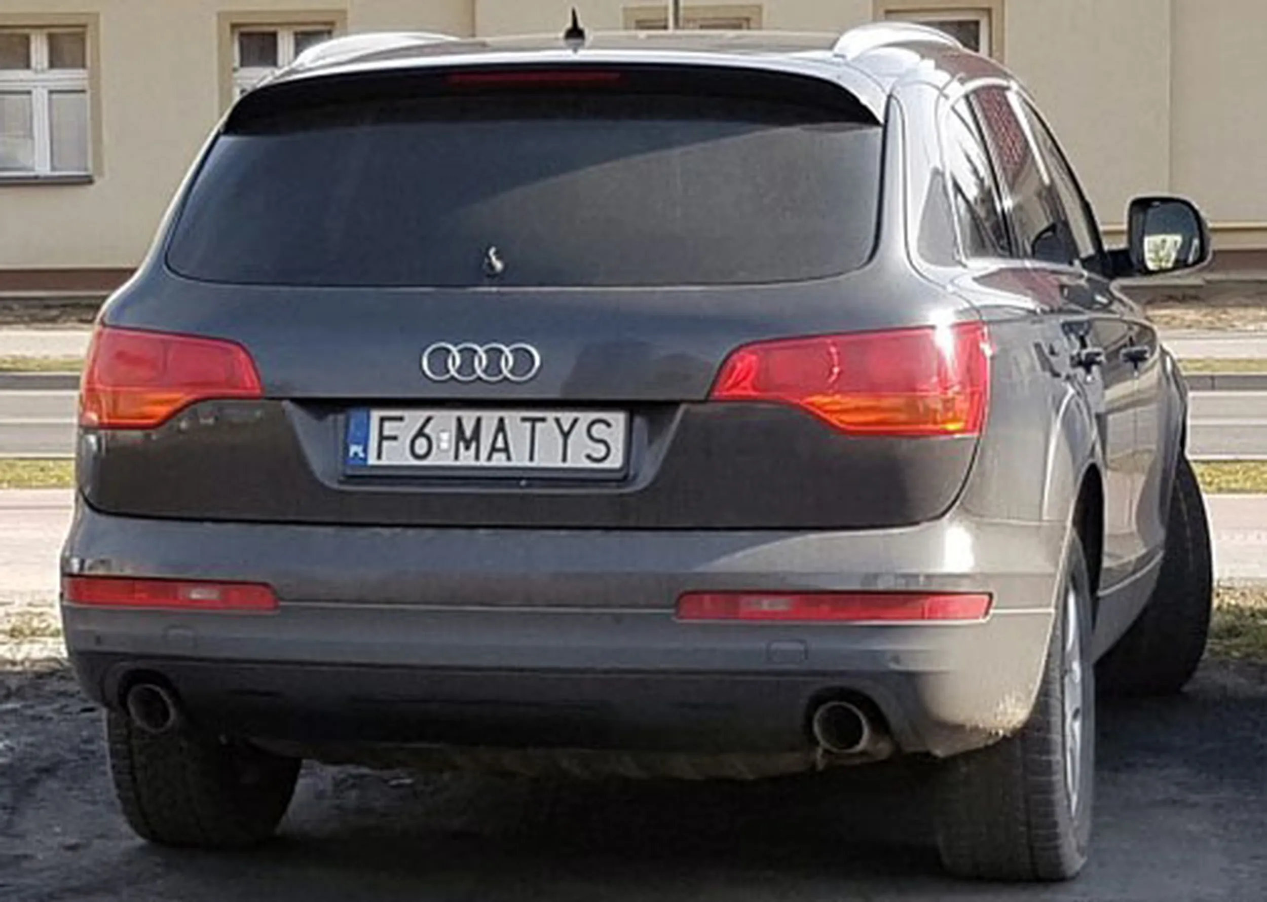 Fajny numer, blacha F6 MATYS