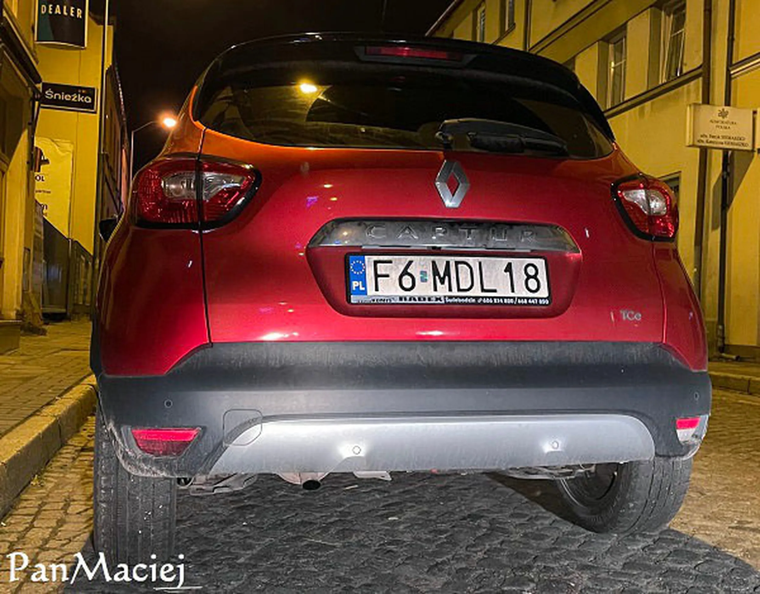 Fajny numer, blacha F6 MDL18