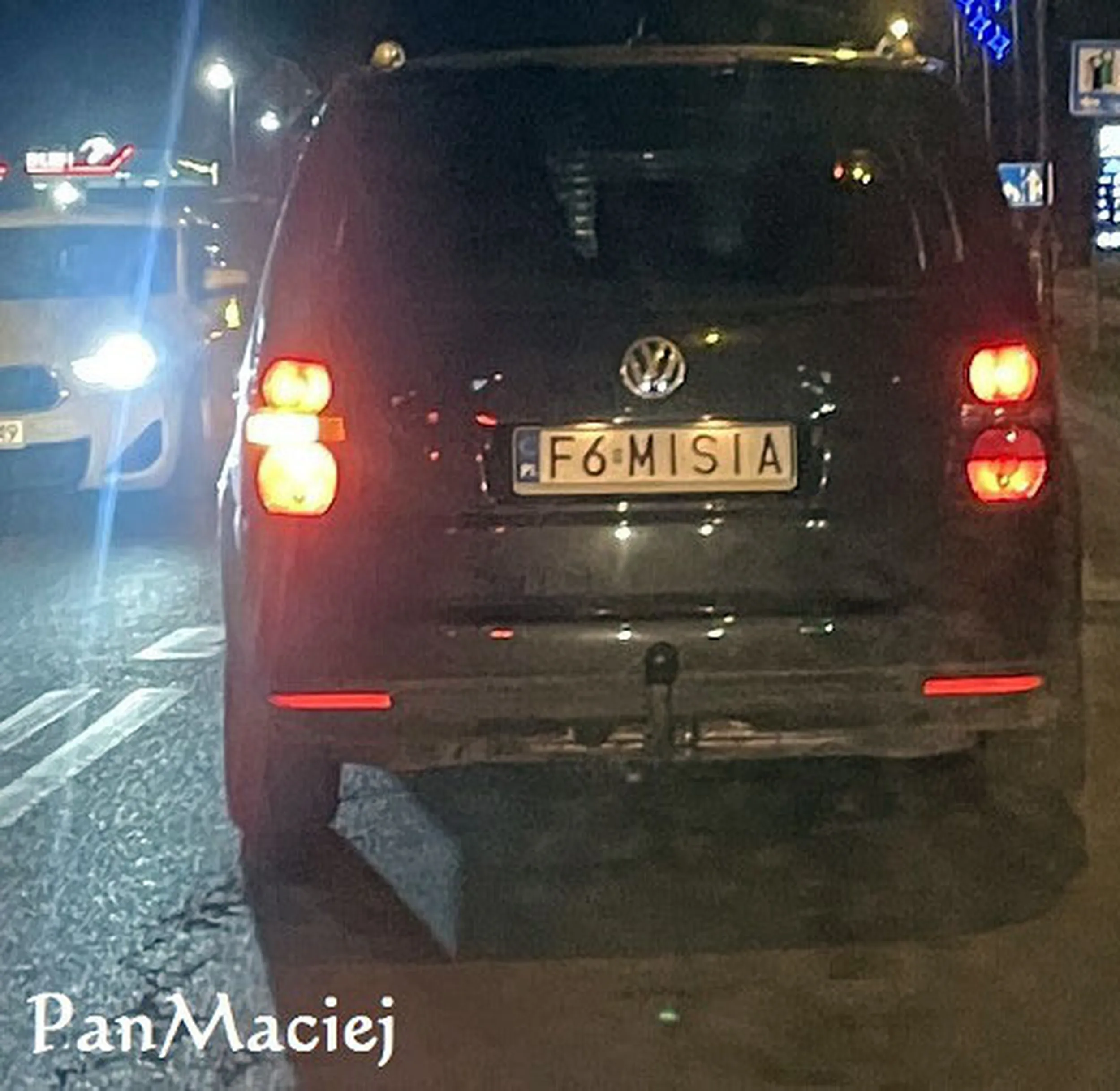 Fajny numer, blacha F6 MISIA