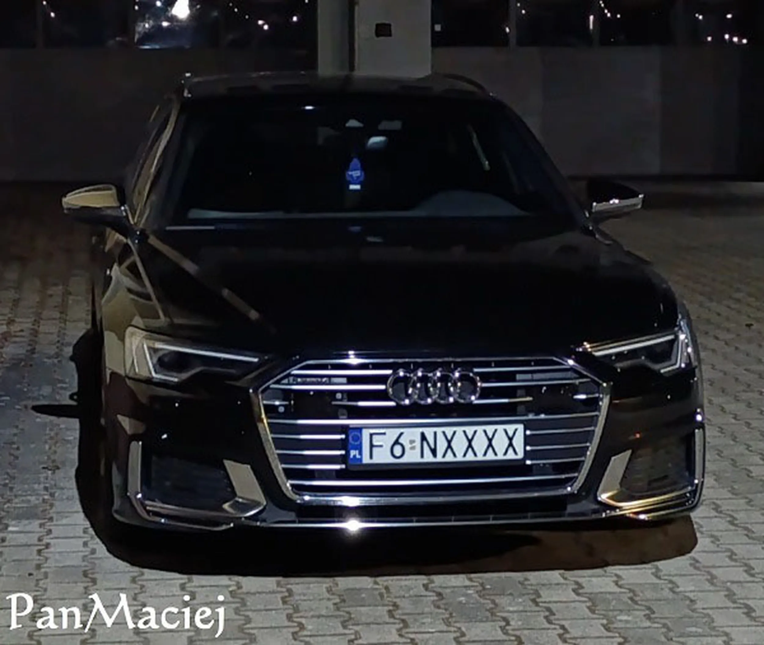 Fajny numer, blacha F6 NXXXX