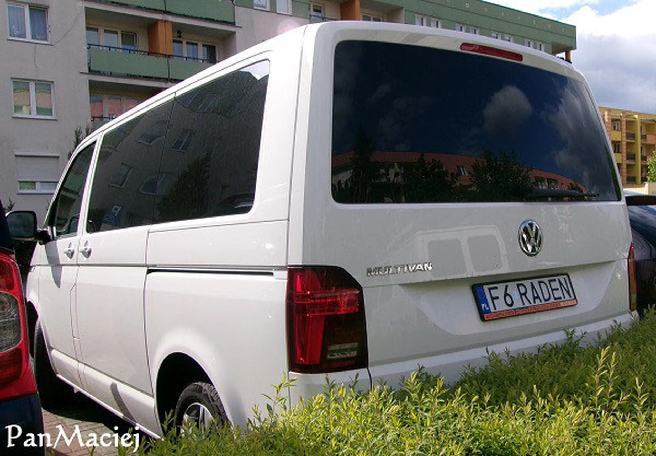 Fajny numer, blacha F6 RADEN