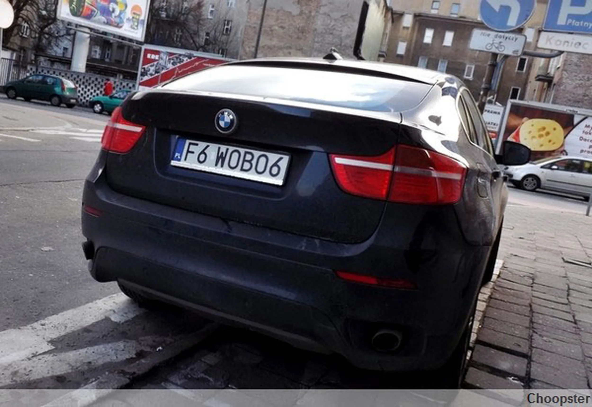 Fajny numer, blacha F6 WOBO6