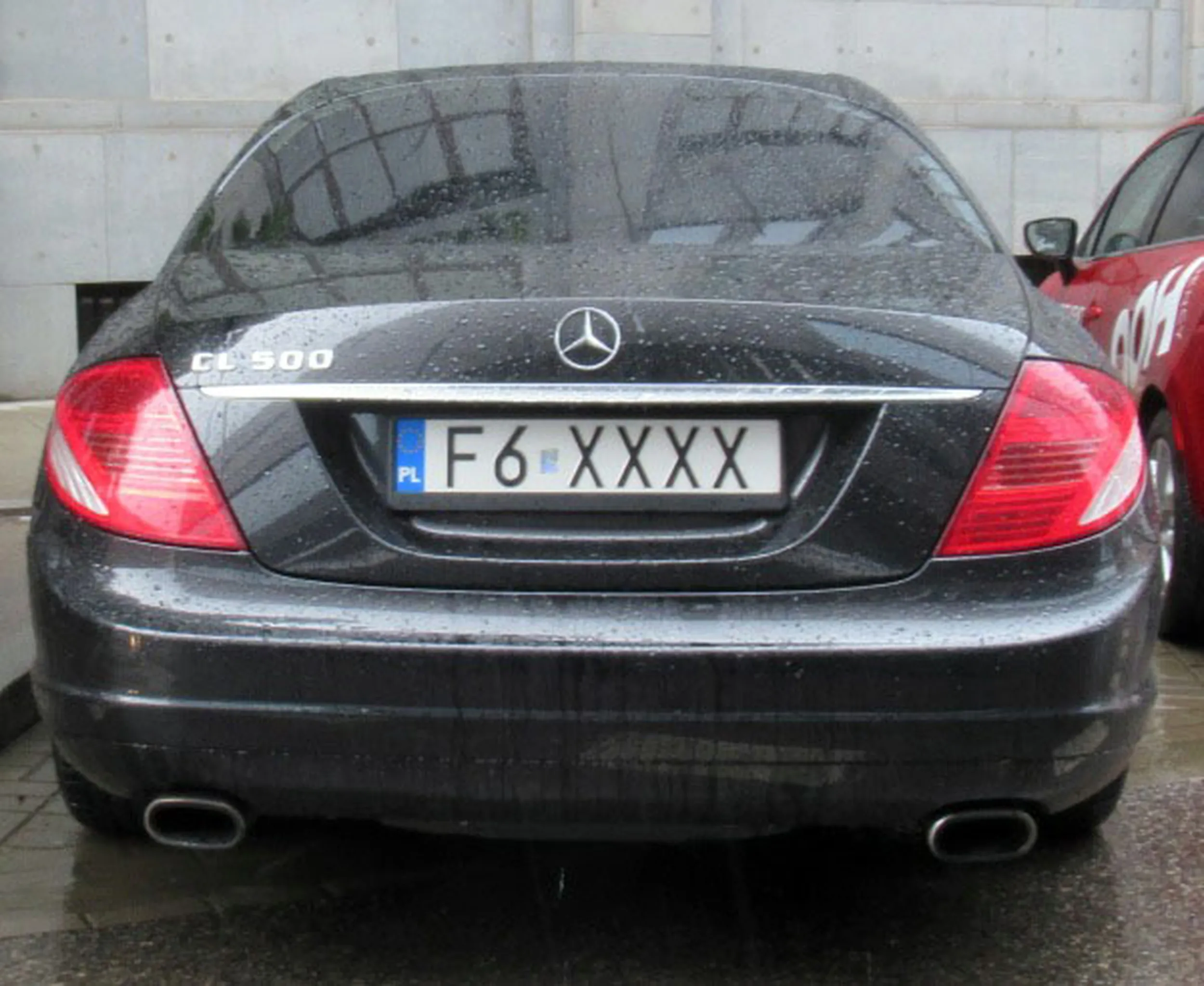 Fajny numer, blacha F6 XXXX