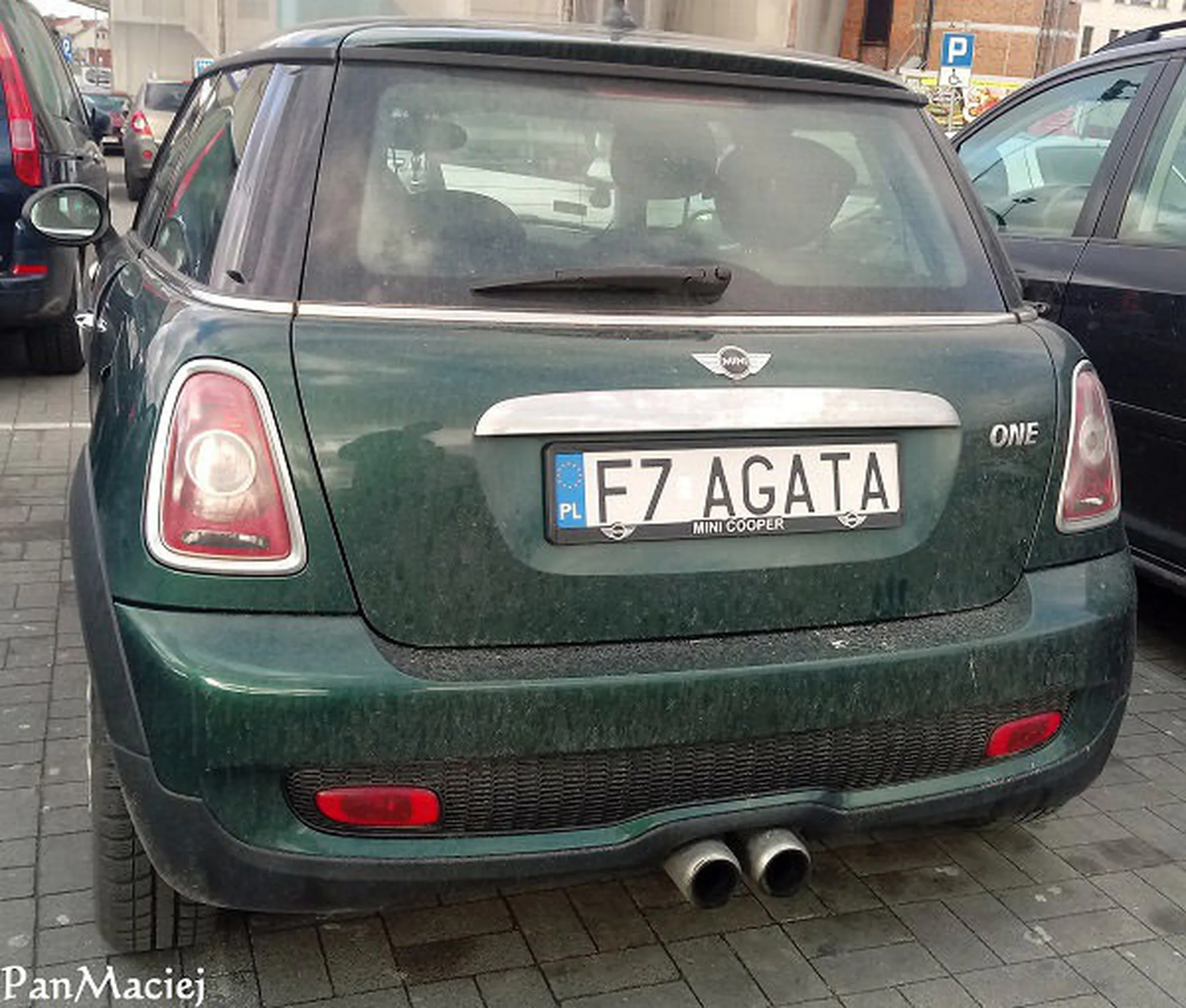 Fajny numer, blacha F7 AGATA