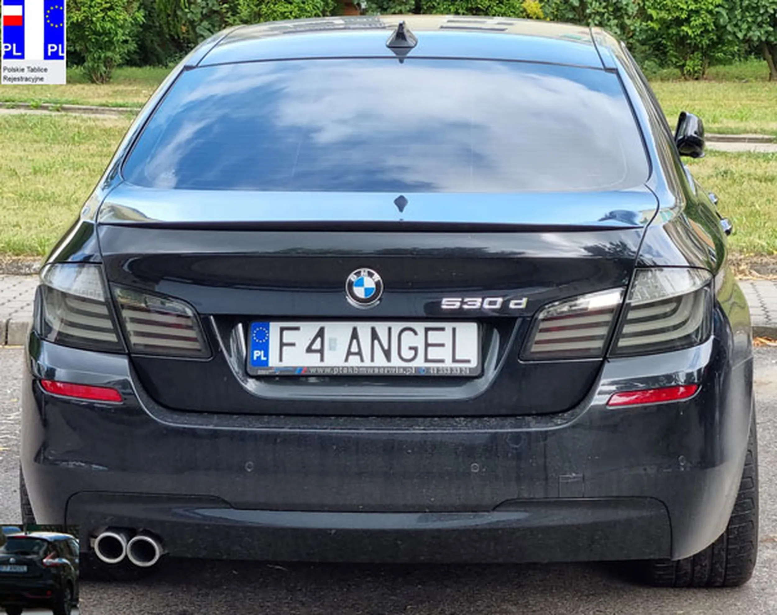 Fajny numer, blacha F7 ANGEL