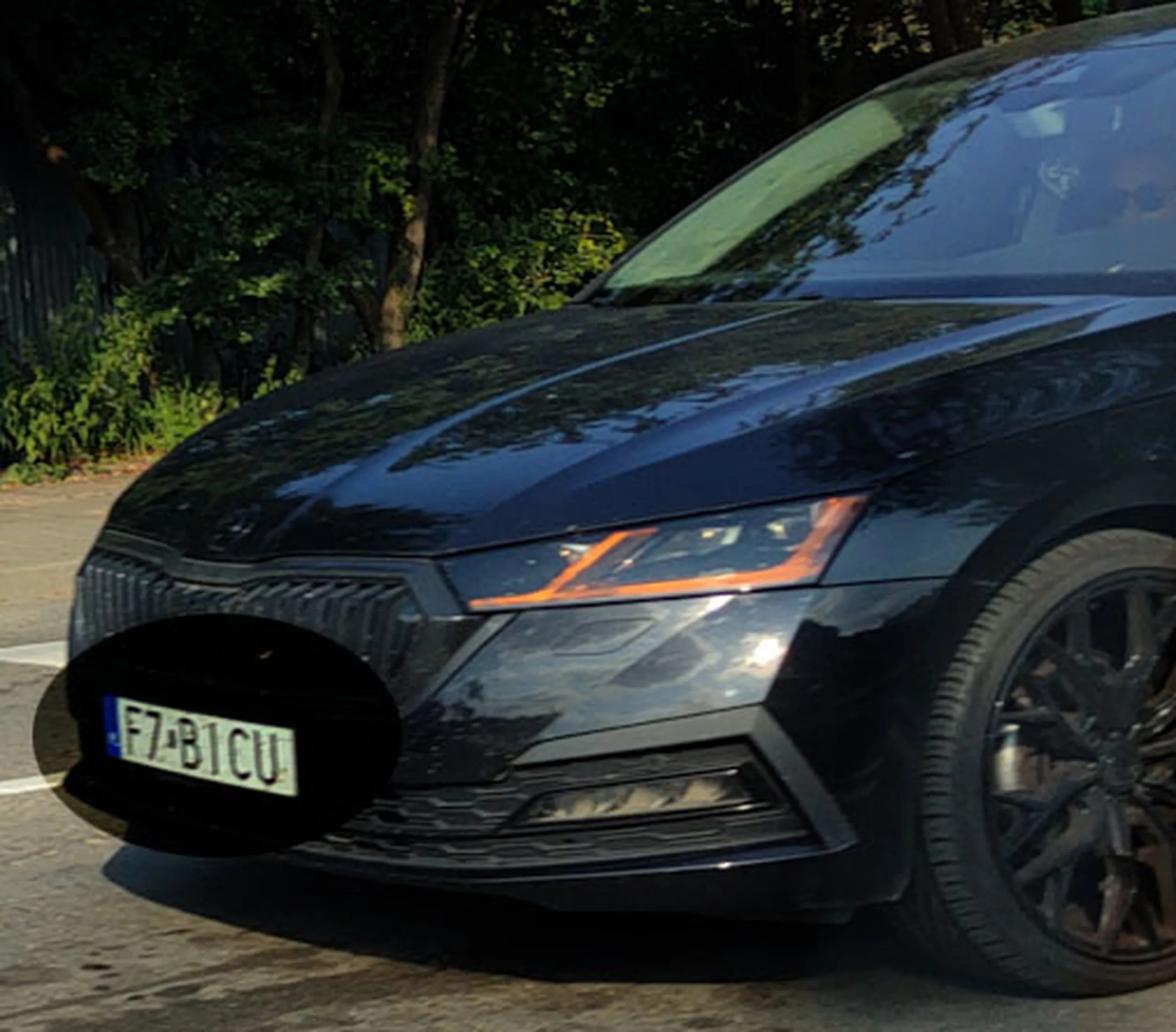 Fajny numer, blacha F7 BICU