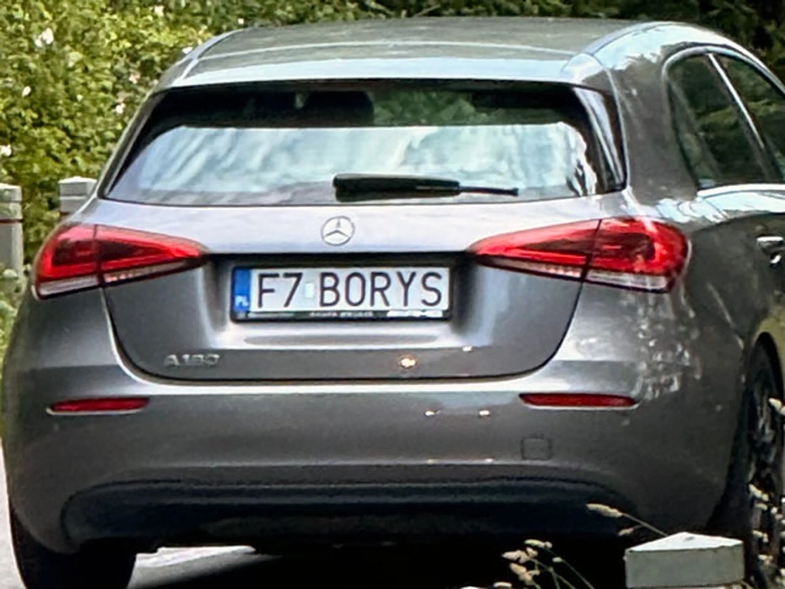 Fajny numer, blacha F7 BORYS