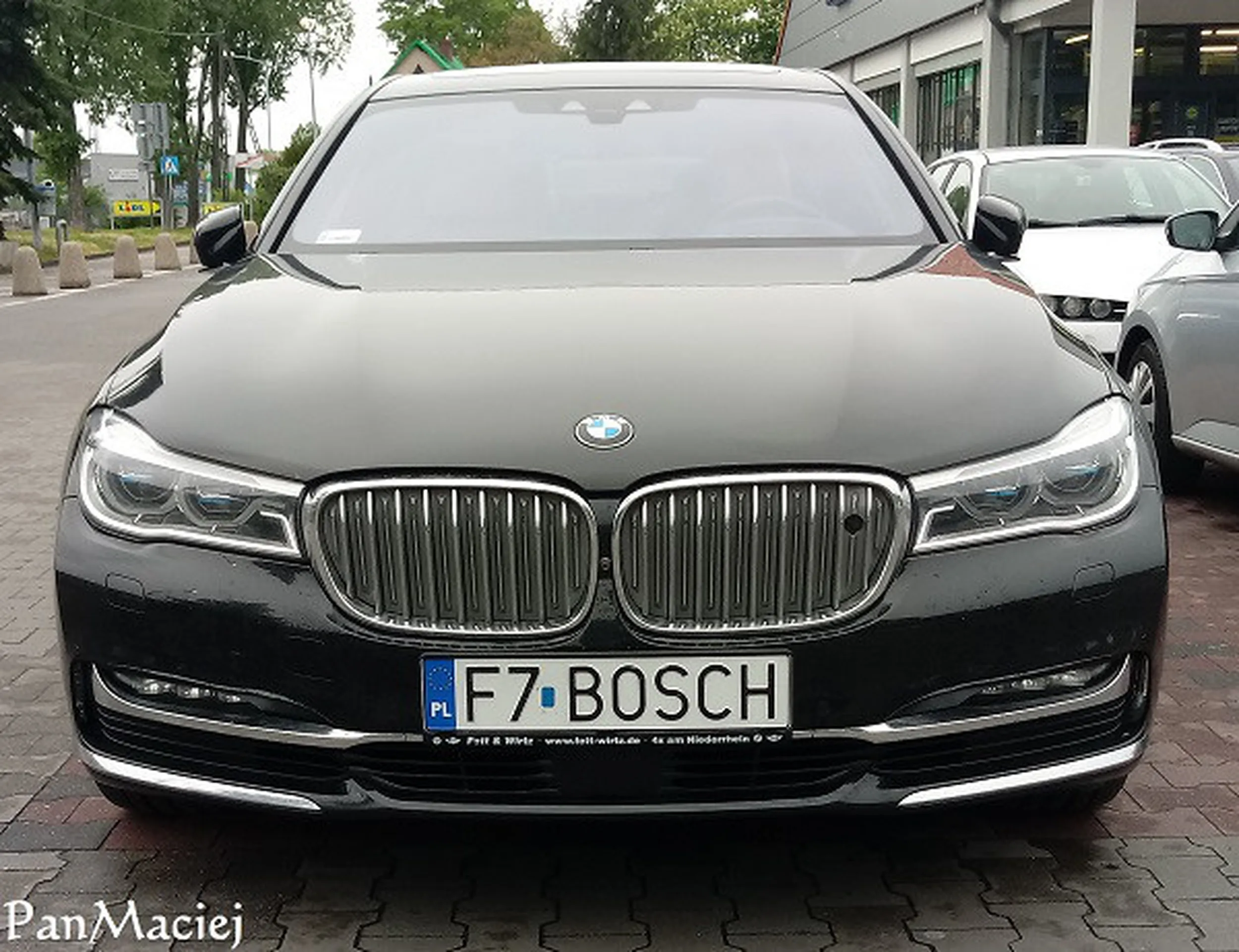 Fajny numer, blacha F7 BOSCH